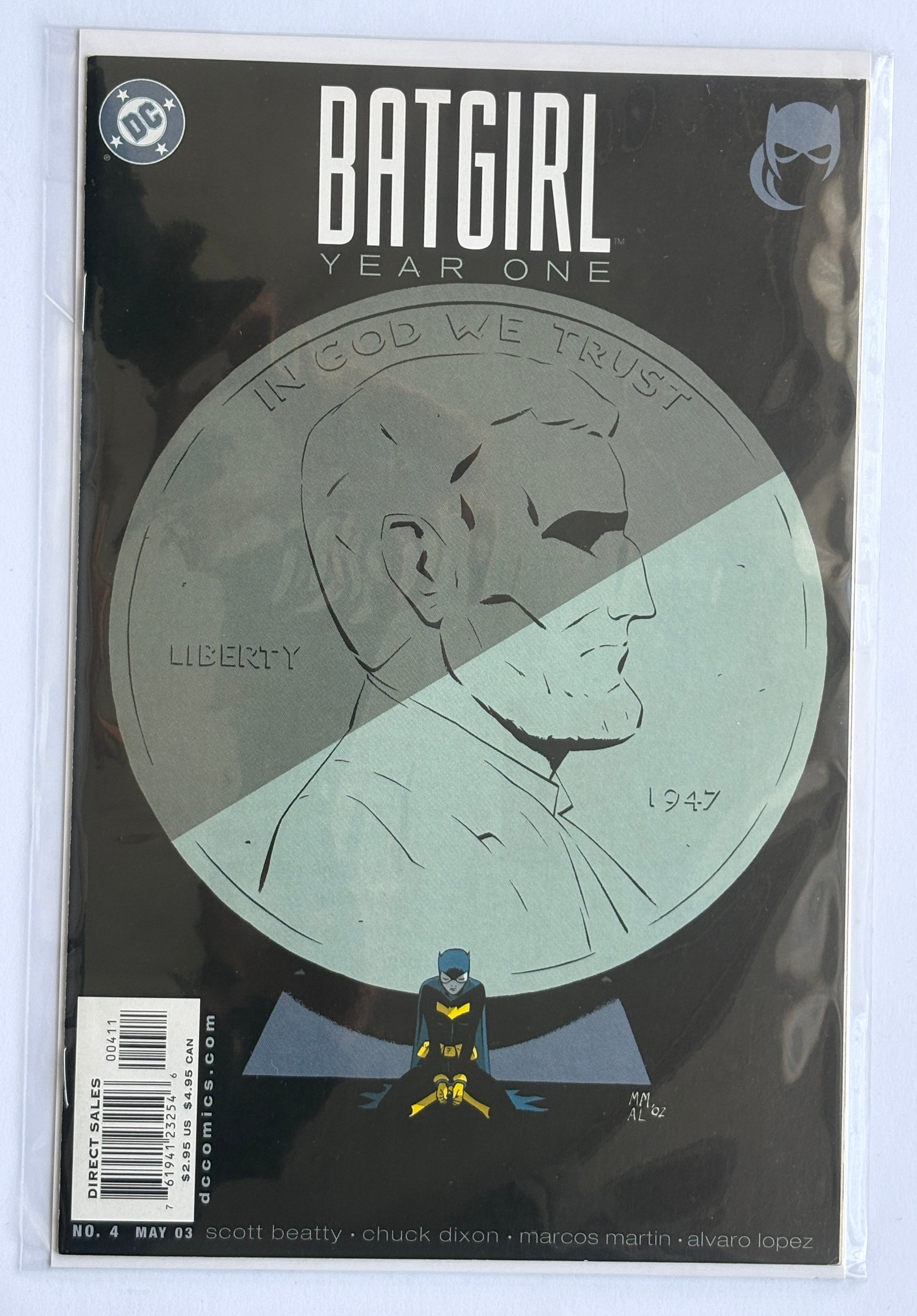 Batgirl Year One #4 - 1st Print - DC Comics May 2003 VF+ 8.5