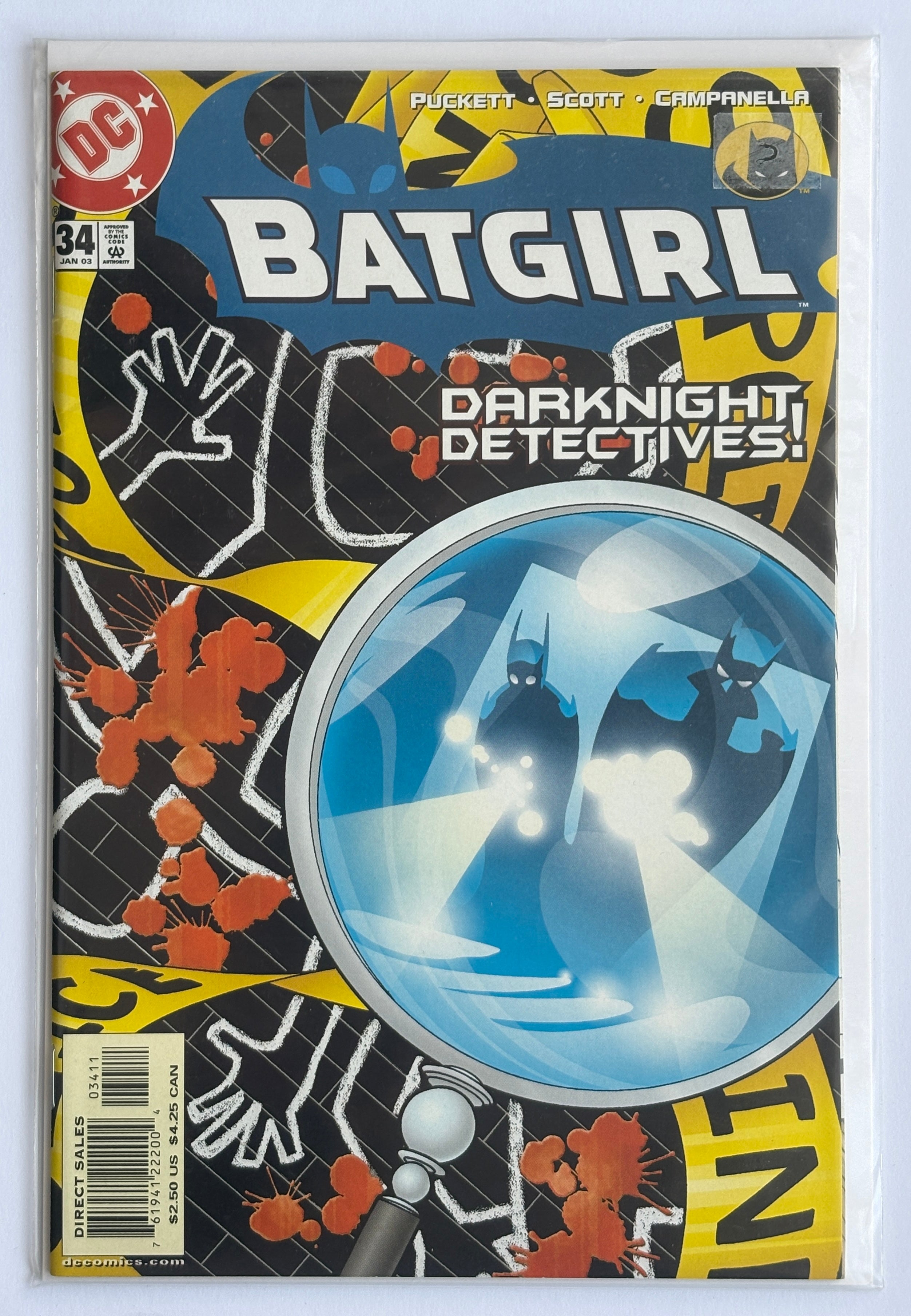 Batgirl #34 - 1st Printing - DC Comics January 2003 VF+ 8.5