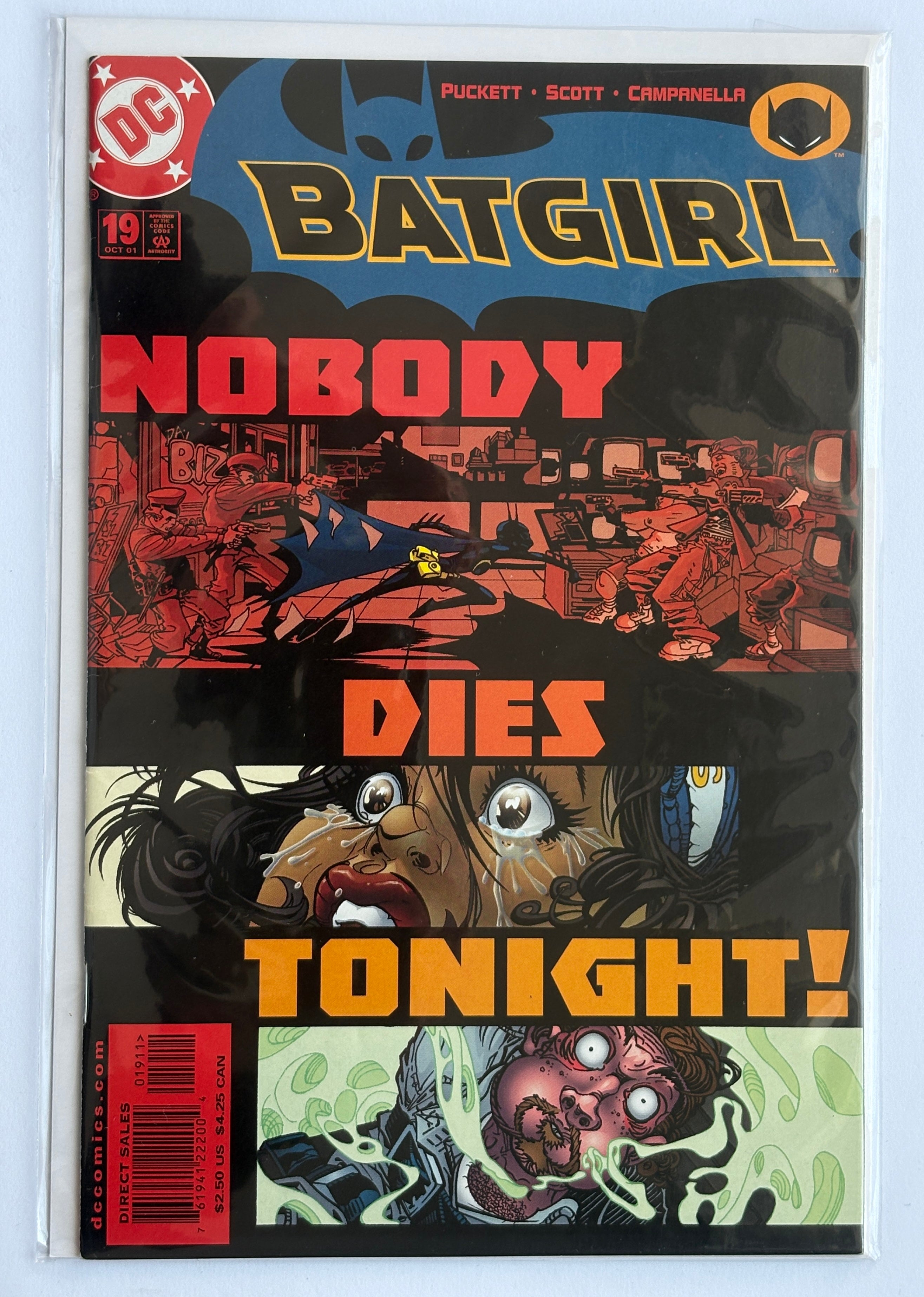 Batgirl #19 - 1st Printing - DC Comics October 2001 VF 8.0