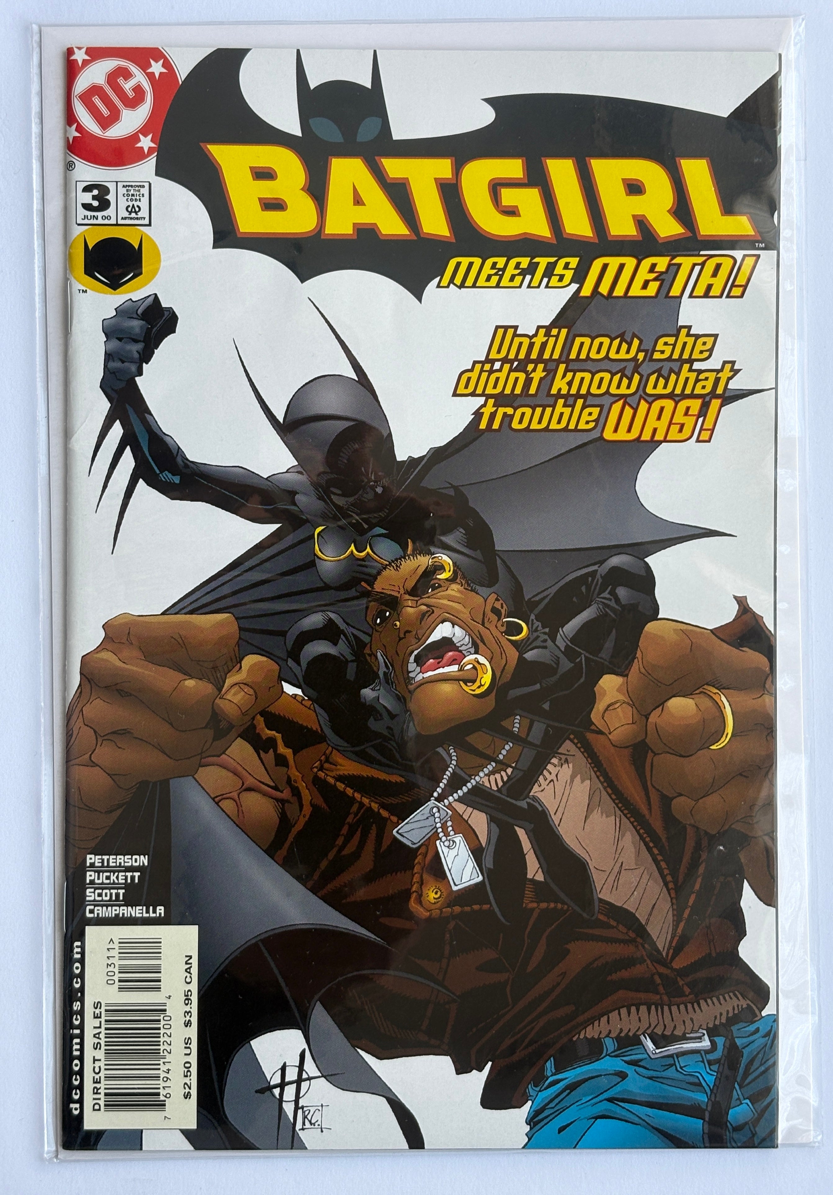 Batgirl #3 - 1st Printing - DC Comics June 2000 VF- 7.5