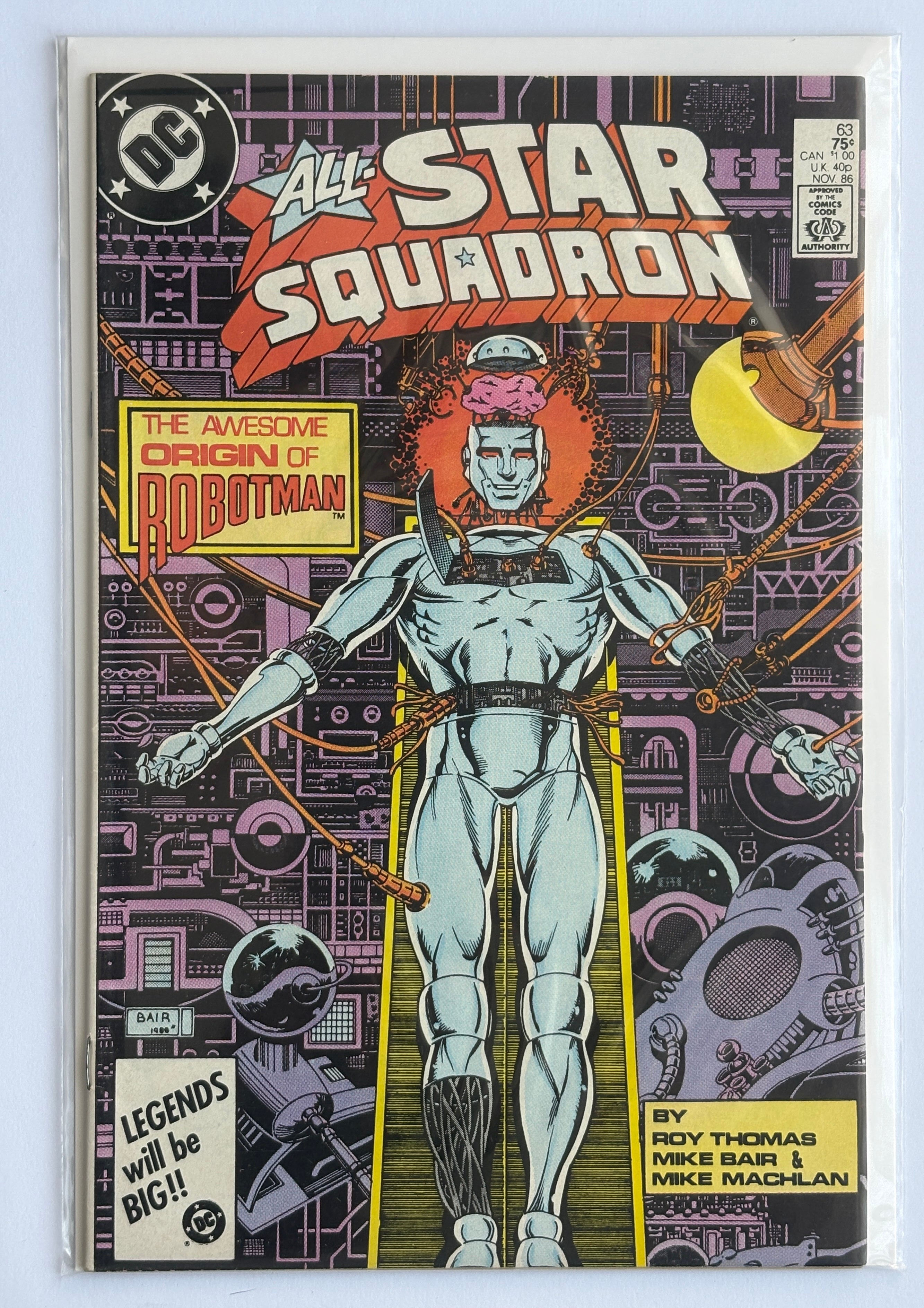 All-Star Squadron #63 - DC Comics November 1986 VF 8.0