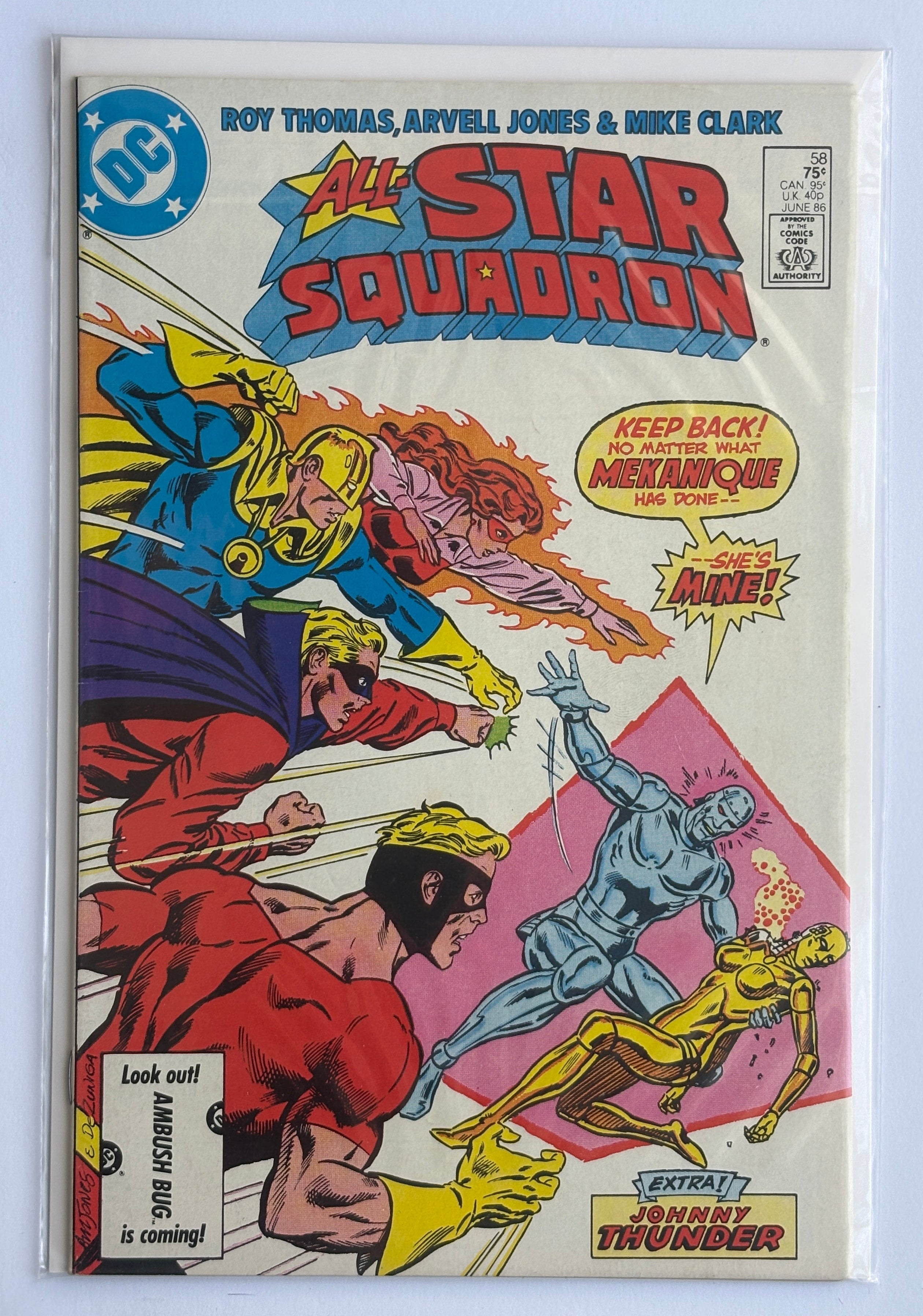 All-Star Squadron #58 - DC Comics June 1986 VF- 7.5