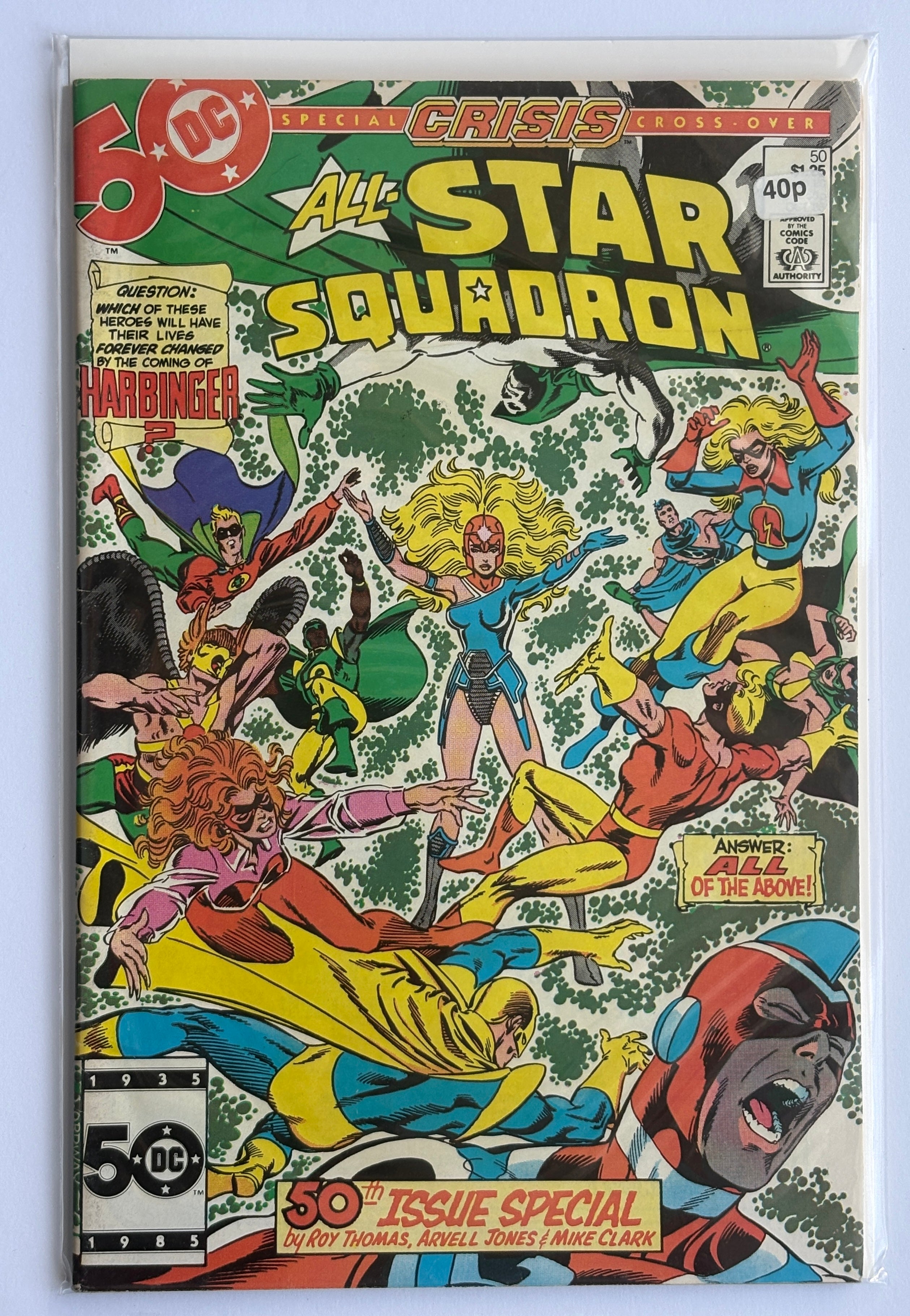 All-Star Squadron #50 - DC Comics October 1985 F/VF 7.0