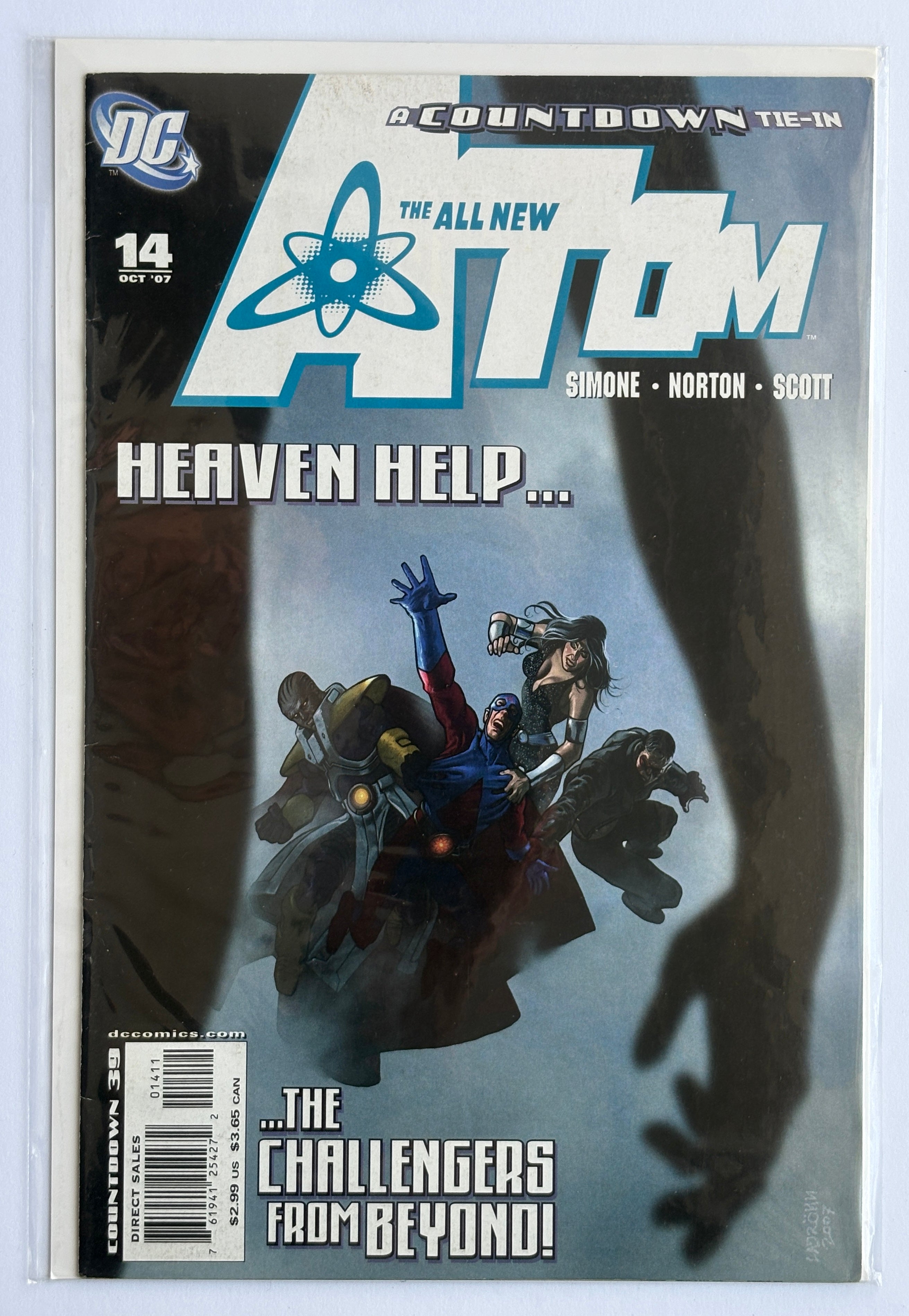 The All New Atom #14 - 1st Printing DC Comics October 2007 FN+ 6.5