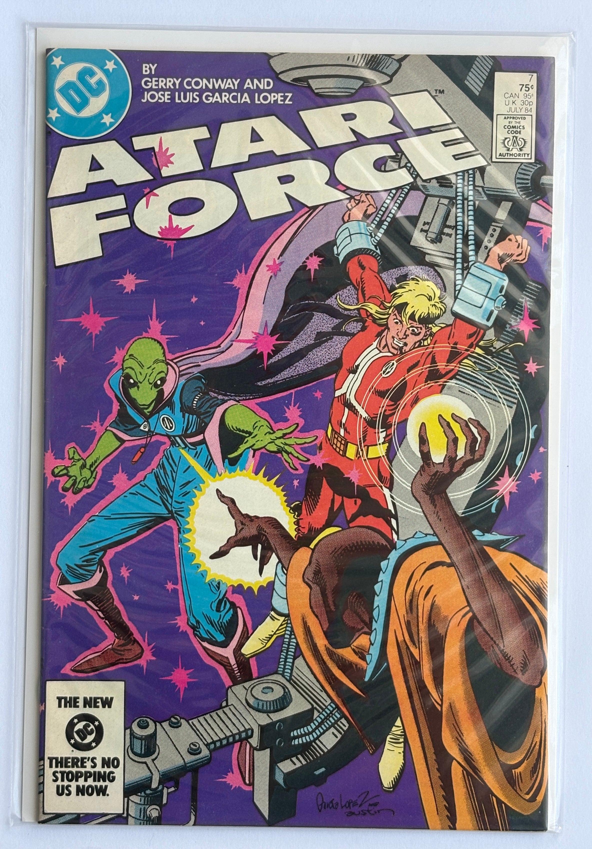 Atari Force #7 - DC Comics - July 1984 VF- 7.5