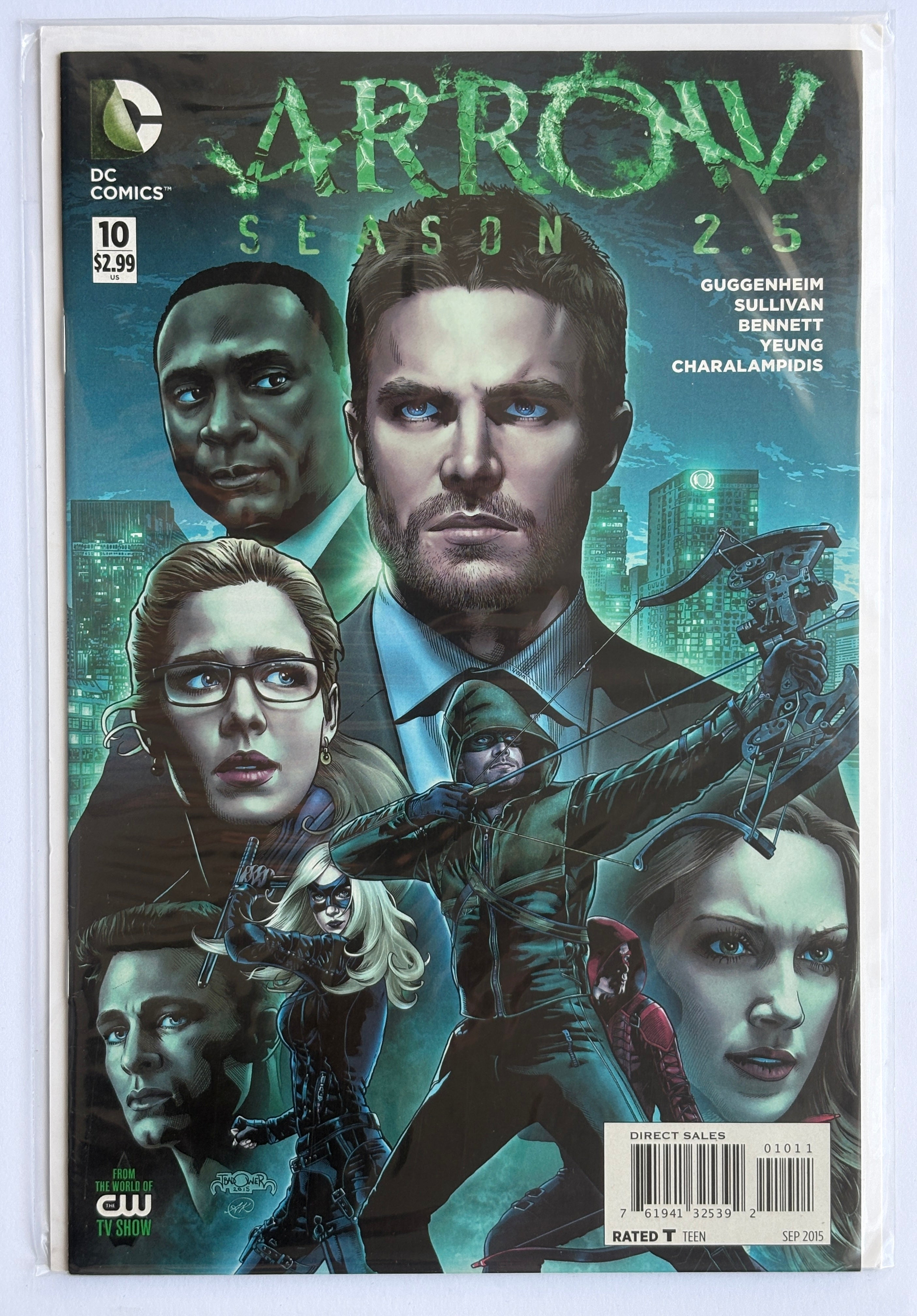 Arrow Season 2.5 #10 - 1st Print - DC Comics September 2015 F/VF 7.0