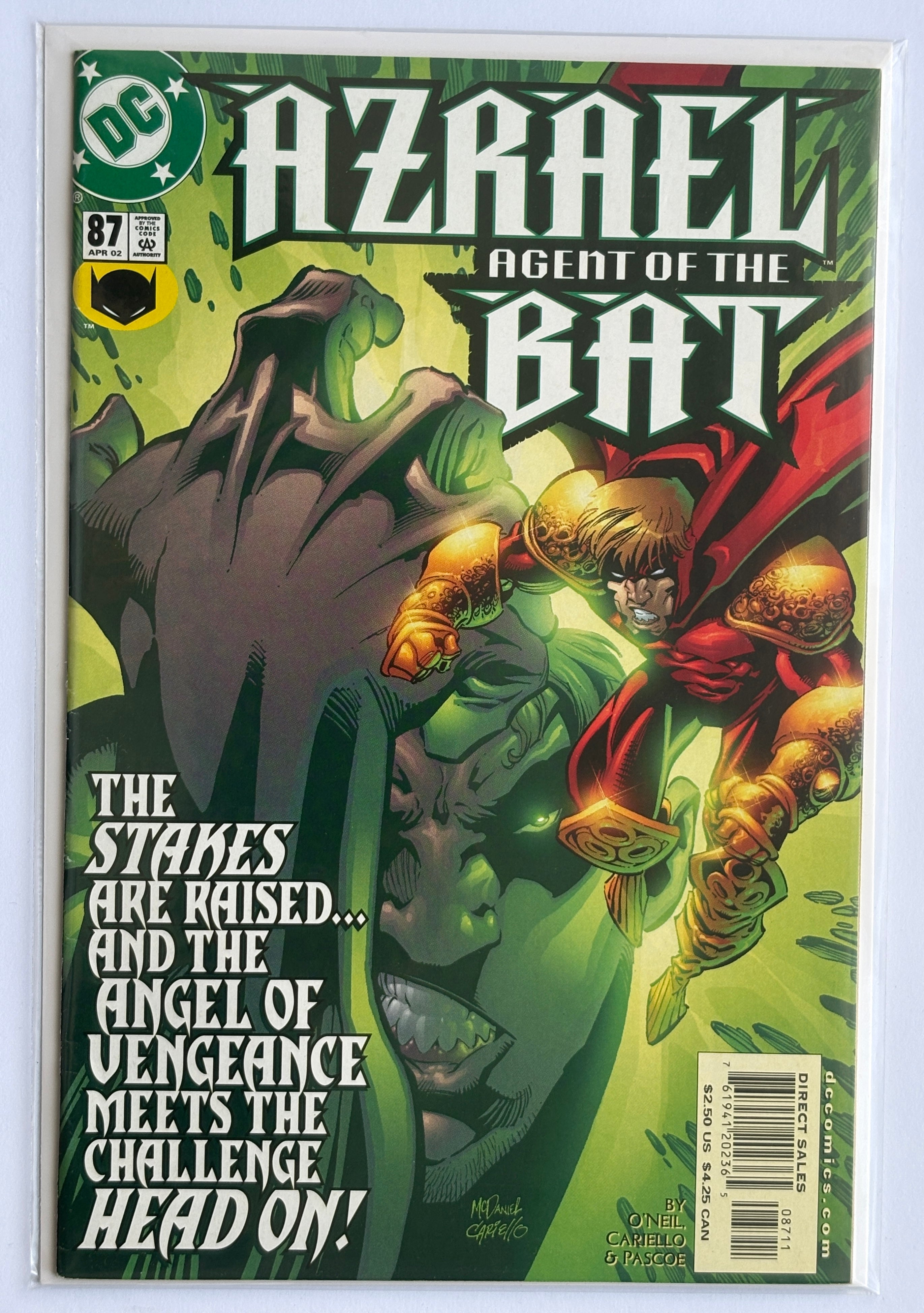 Azrael: Agent of the Bat #87 - 1st Printing DC Comics April 2002 FN 6.0