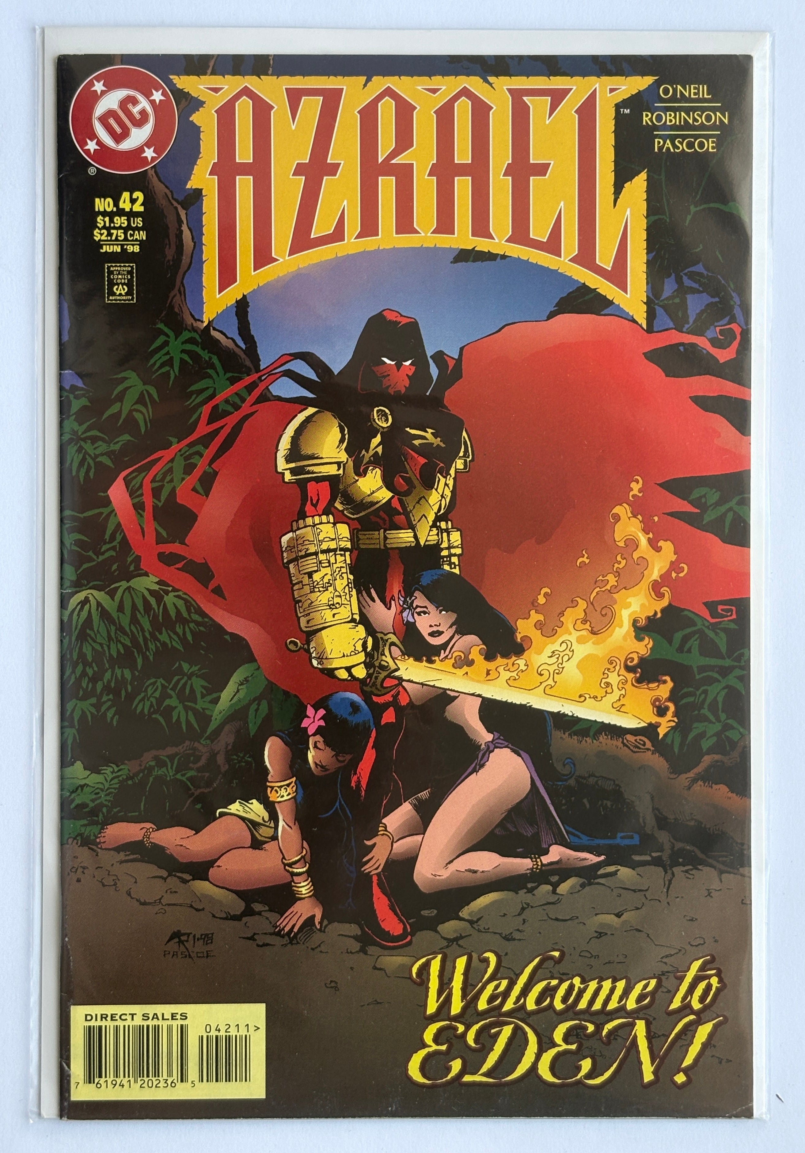 Azrael #42 - 1st Printing - DC Comics June 1998 FN+ 6.5
