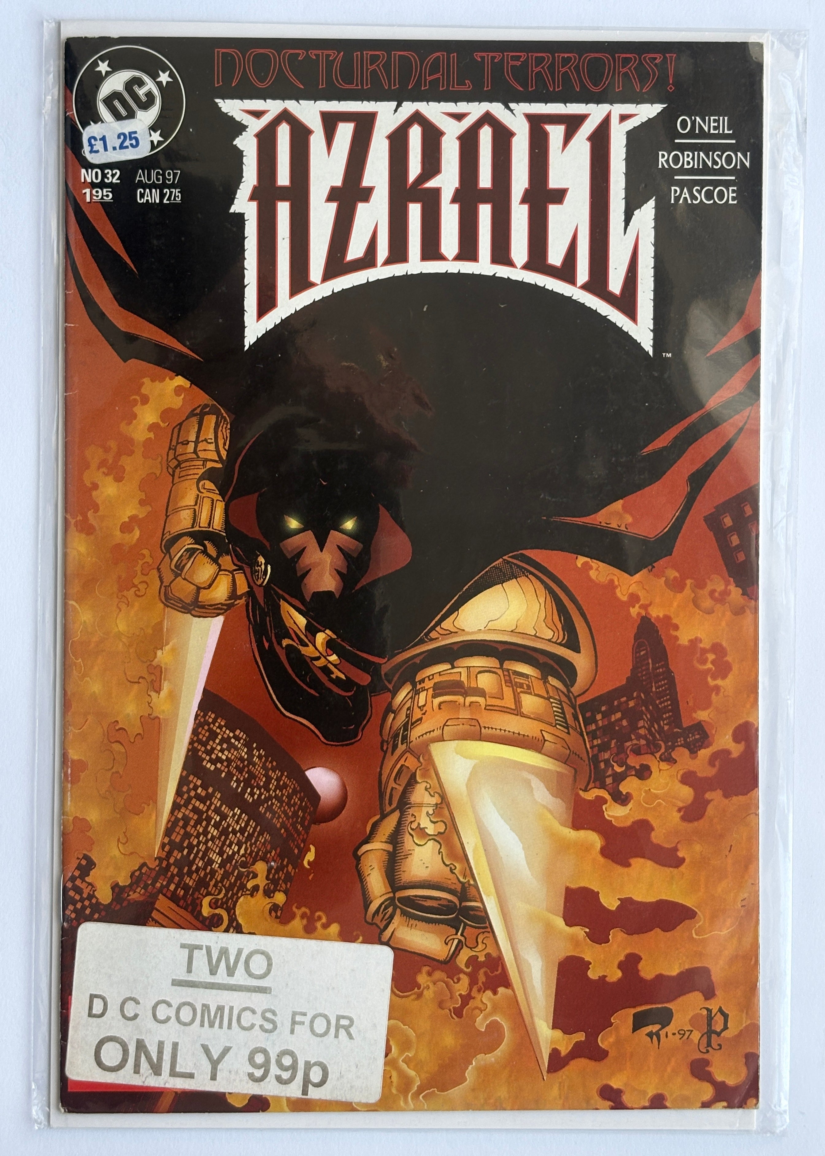 Azrael #32 - 1st Printing - DC Comics August 1997 VG 4.0