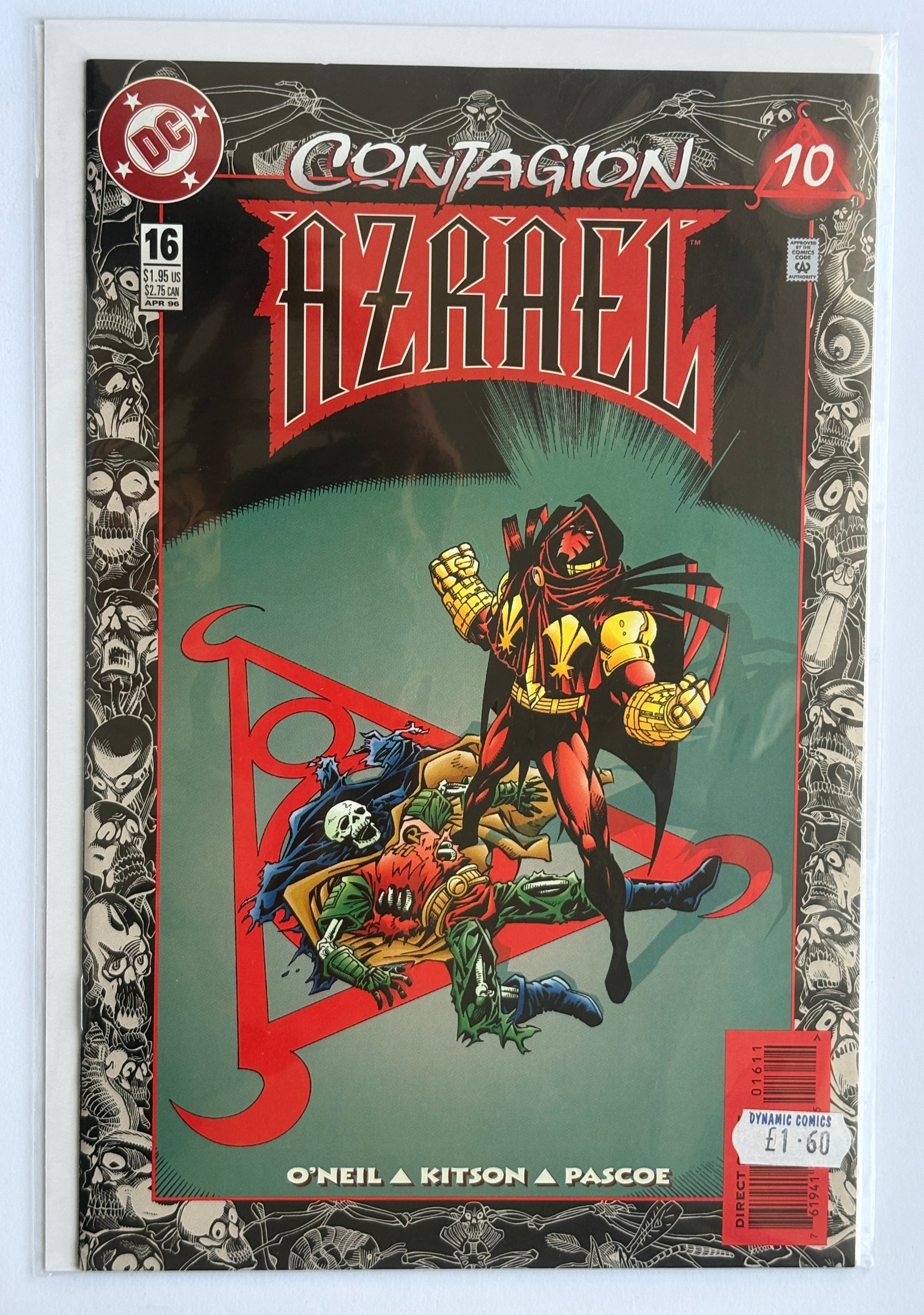 Azrael #16 - 1st Printing - DC Comics April 1996 F/VF 7.0