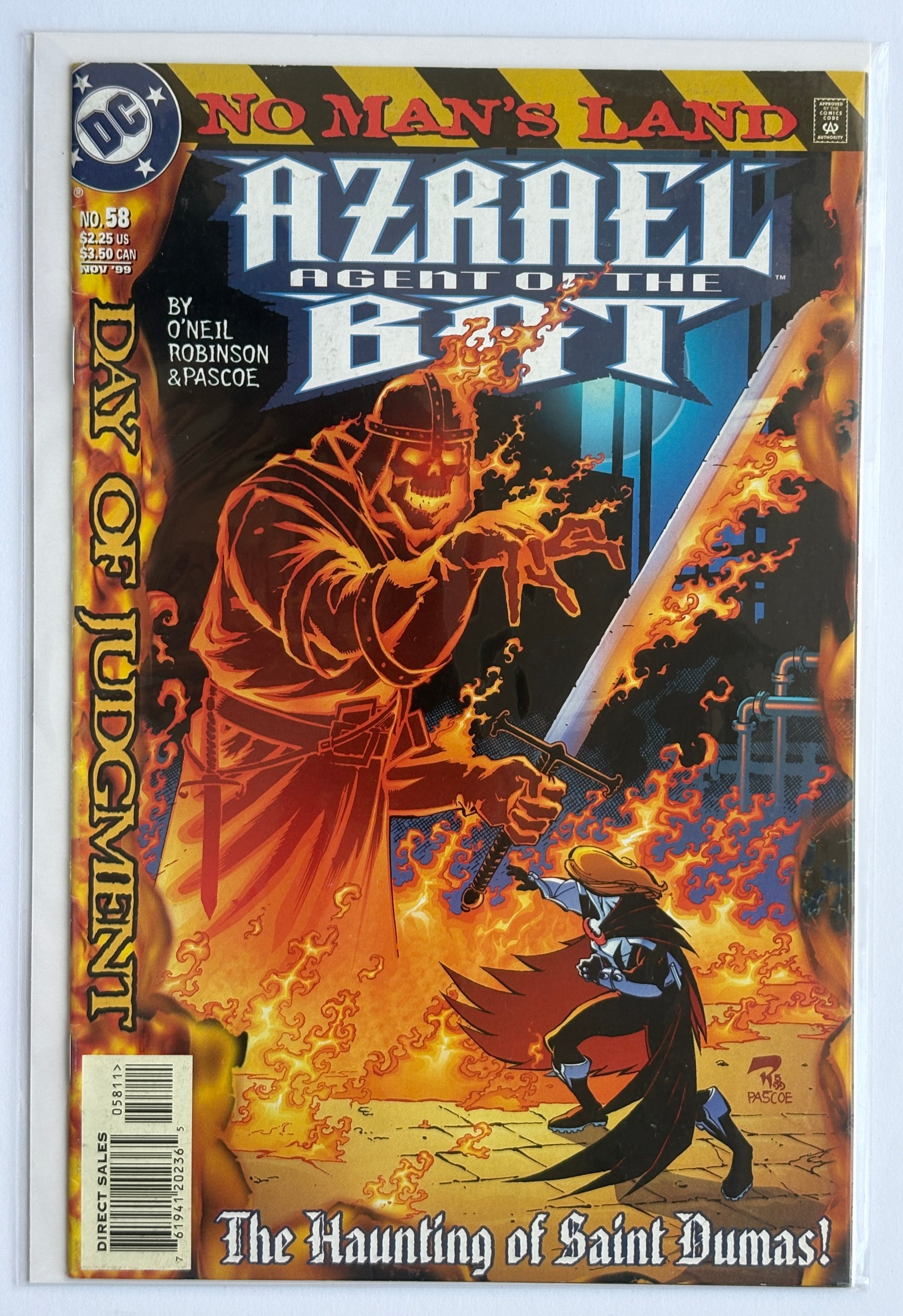 Azrael: Agent of the Bat #58 - 1st Printing DC Comics November 1999 FN 6.0