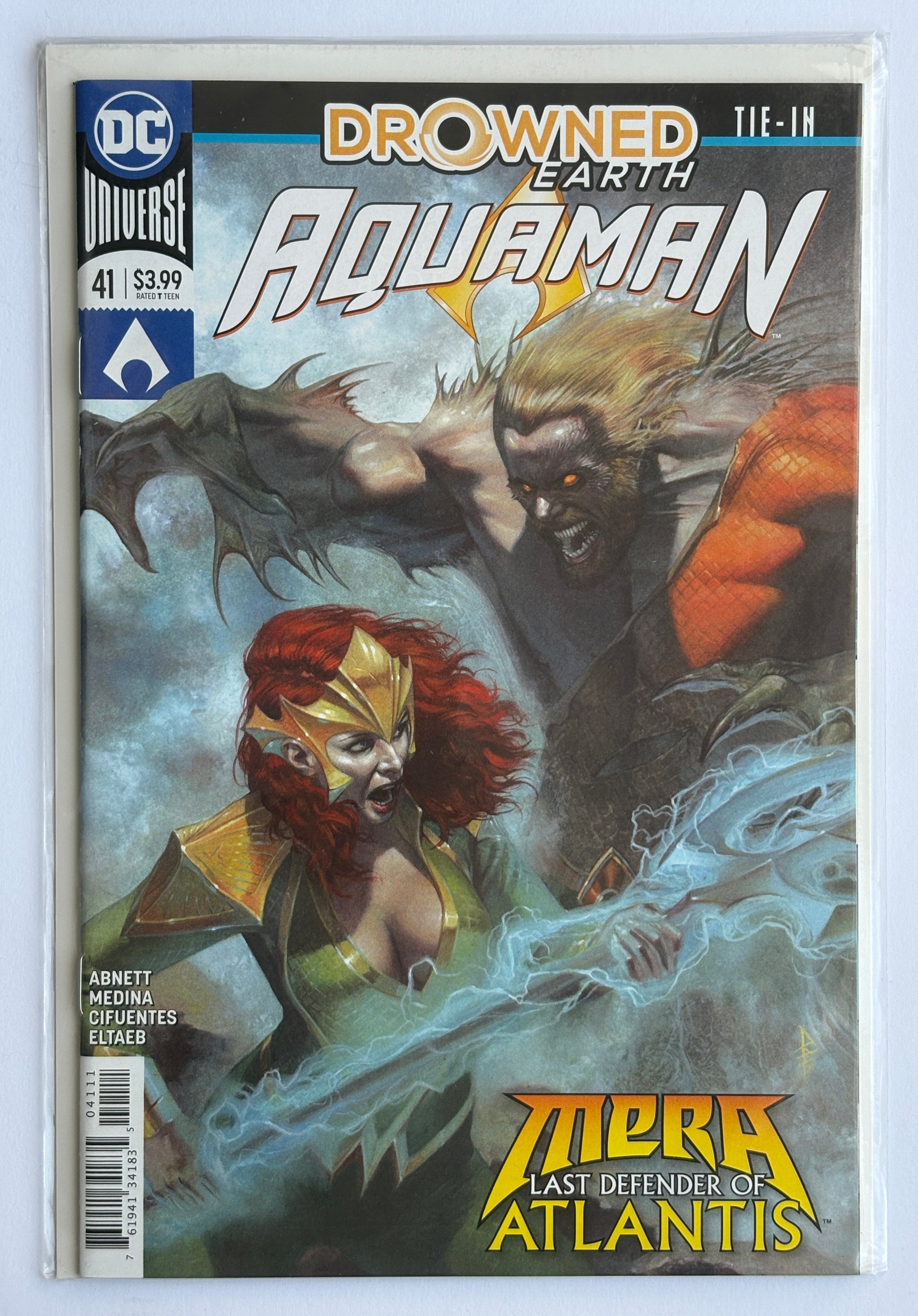 Aquaman #41 - Drowned Earth - 1st Print DC December 2018 NM- 9.2