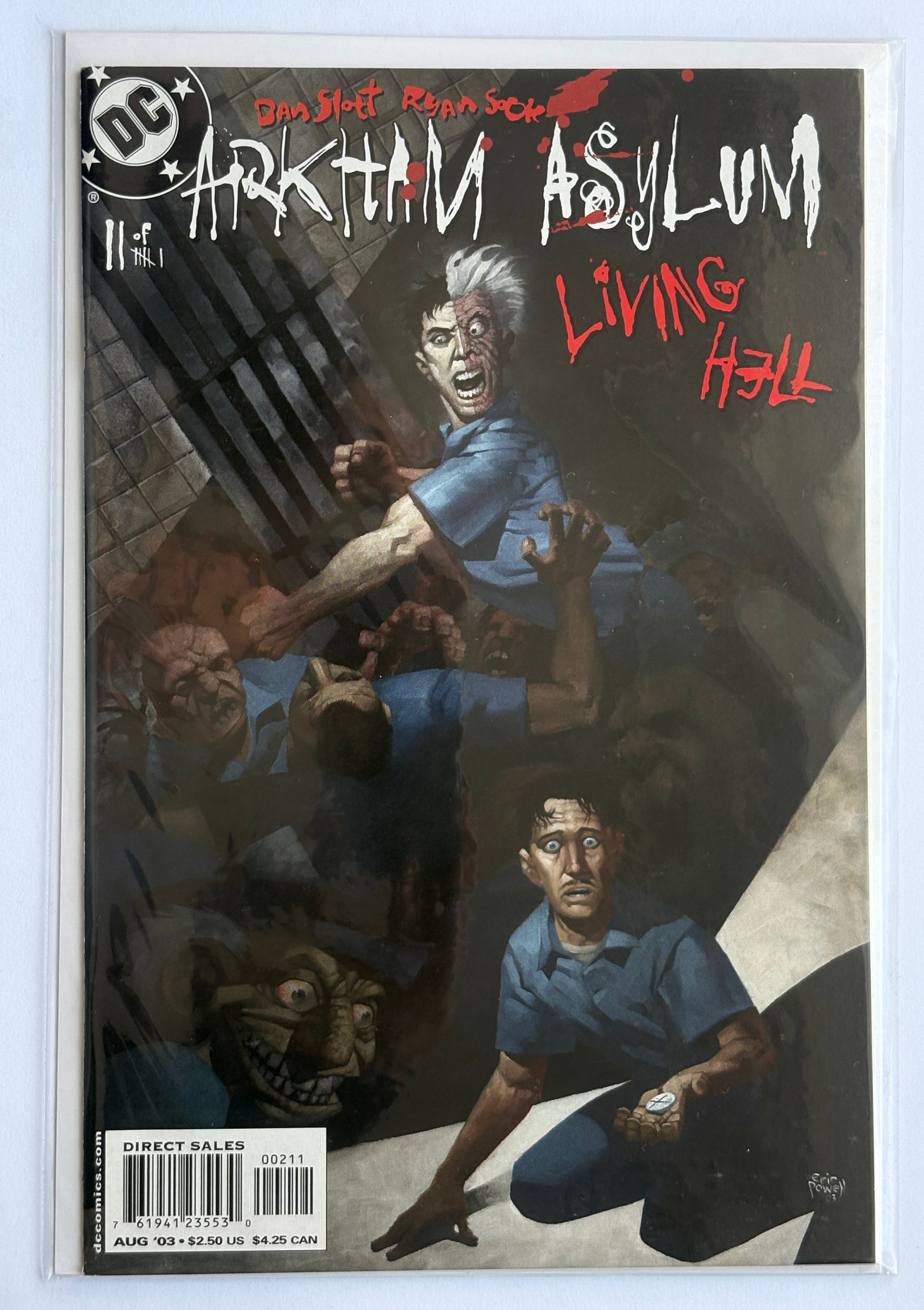 Arkham Asylum Living Hell #2 - 1st Printing DC Comics August 2003 VF/NM 9.0