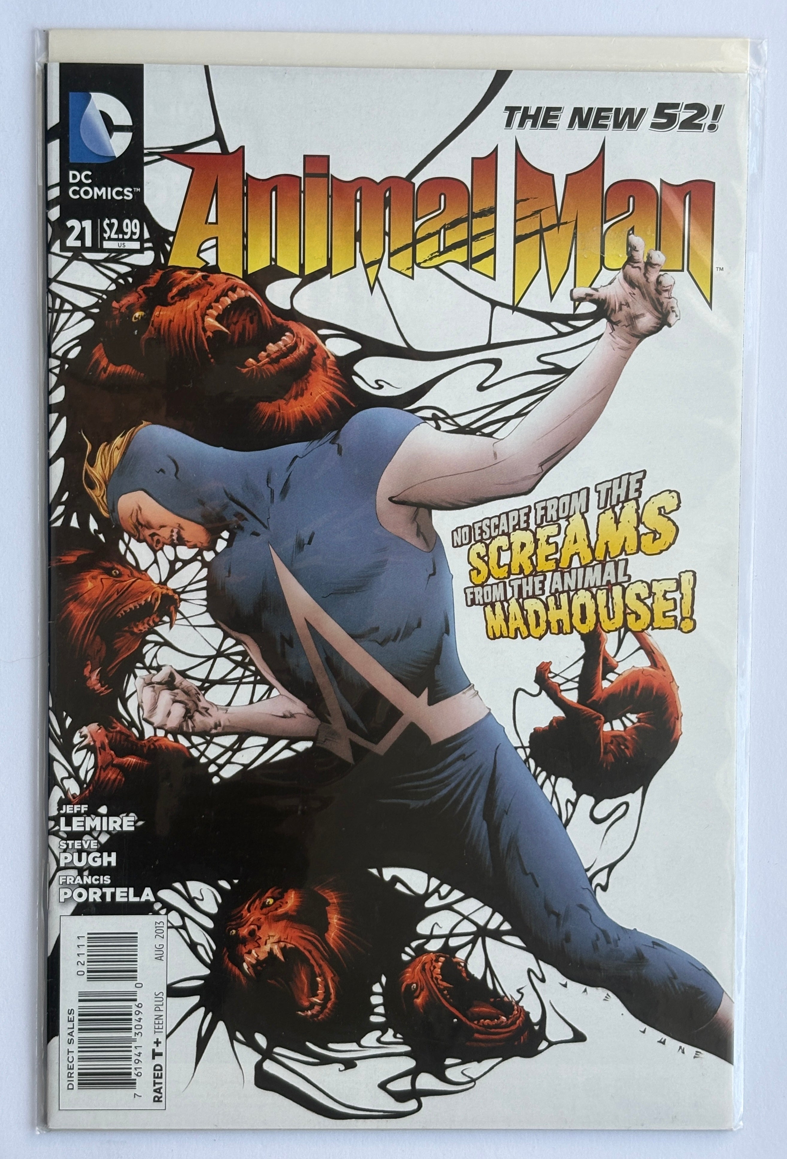 Animal Man #21 - New 52 - 1st Printing DC Comics August 2013 VF- 7.5