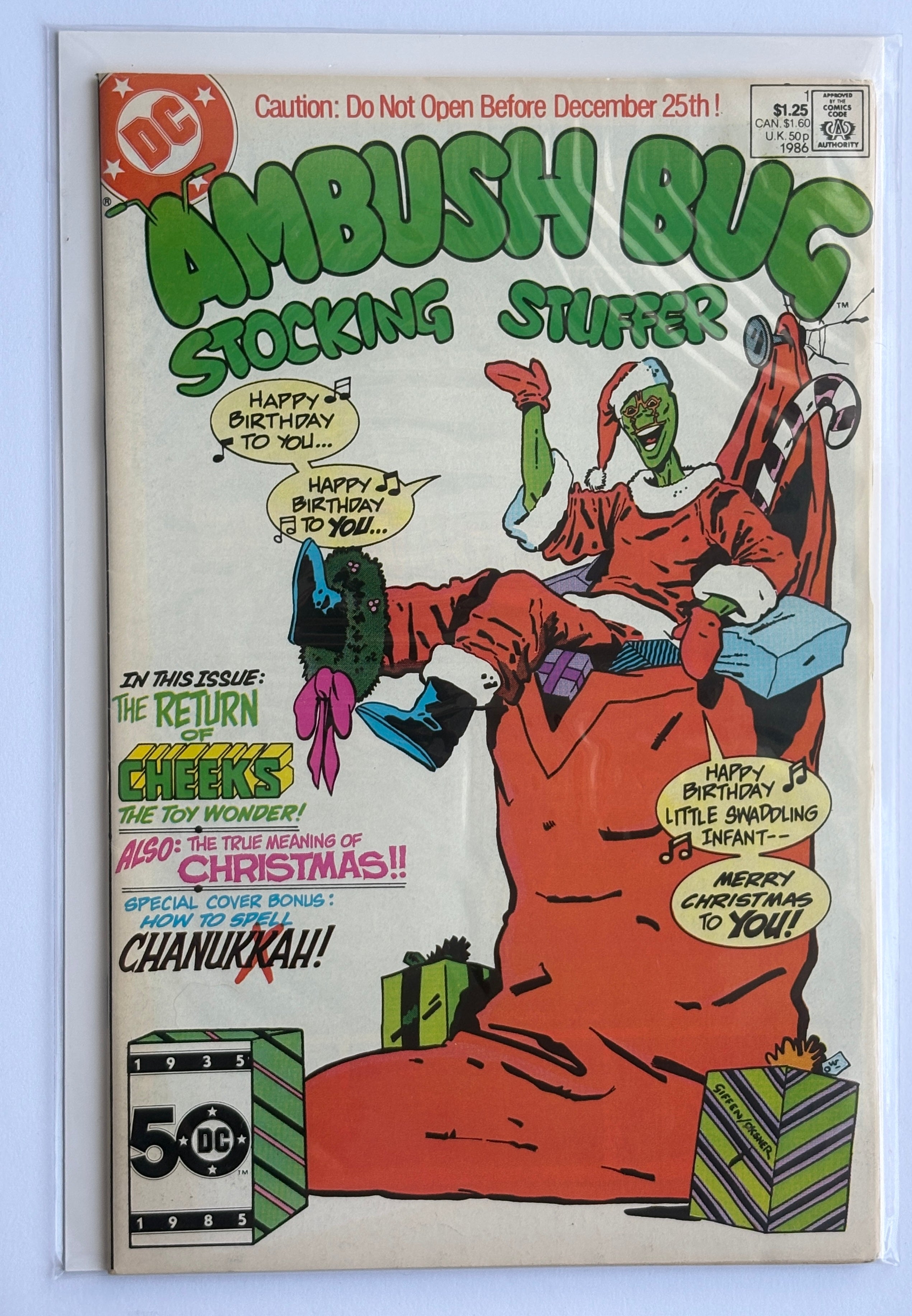 Ambush Bug Stocking Stuffer #1 - DC Comics 1986 VF 8.0