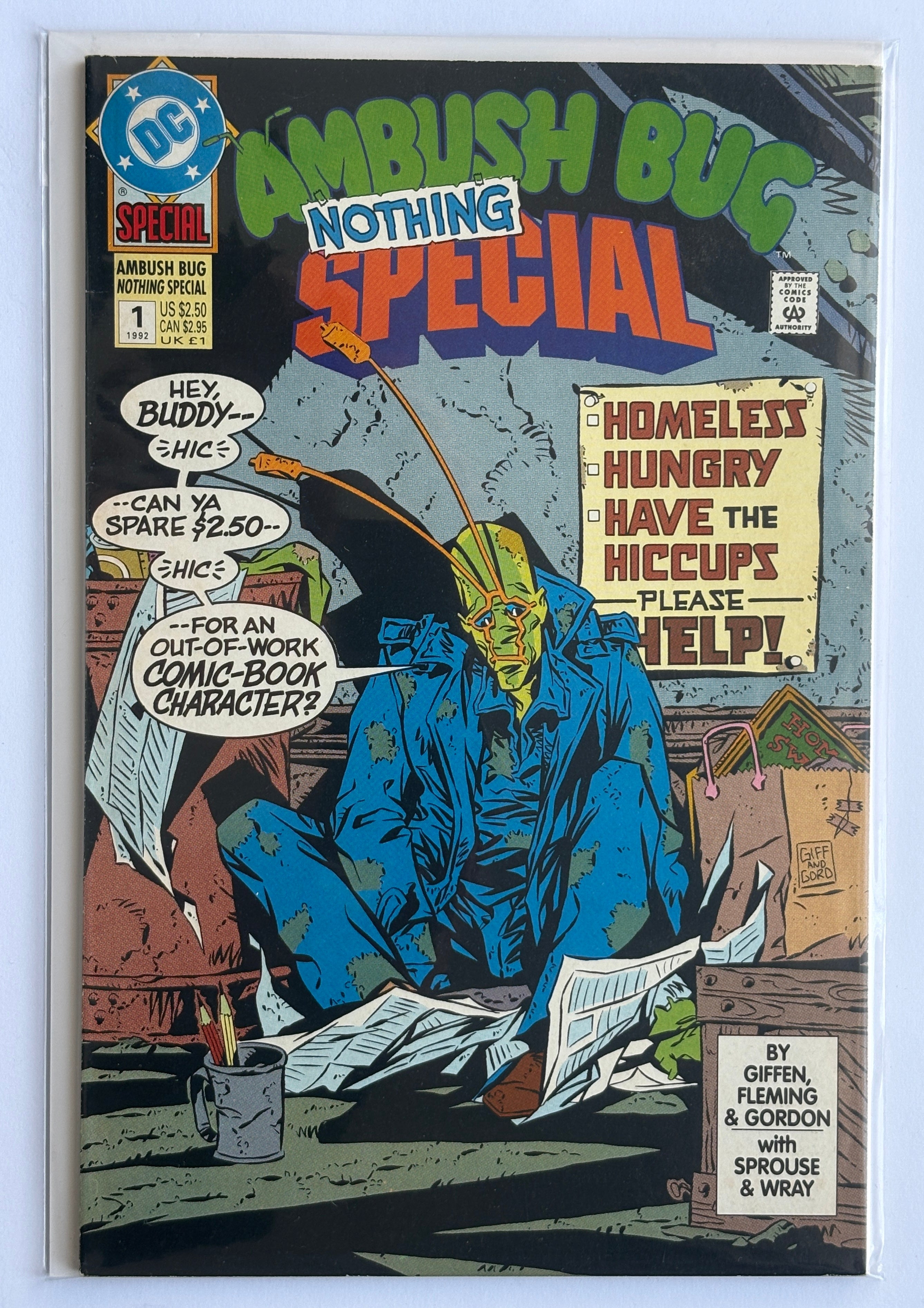Ambush Bug Nothing Special #1 - DC Comics September 1992 VF+ 8.5