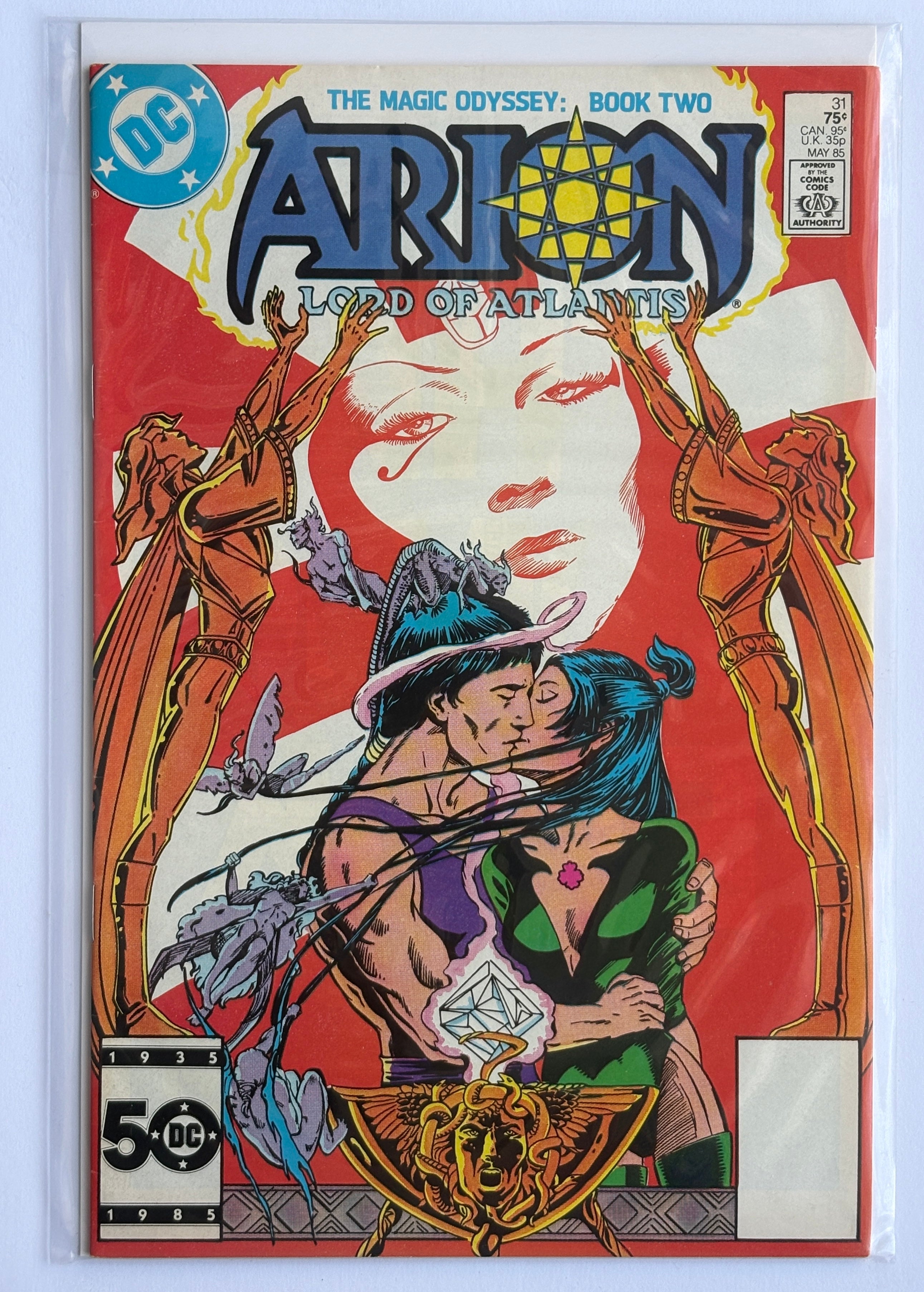 Arion Lord of Atlantis #31 - DC Comics May 1985 VF- 7.5