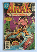 Arak / Son of Thunder #1 - UK Variant DC Comics September 1981 GD/VG 3.0
