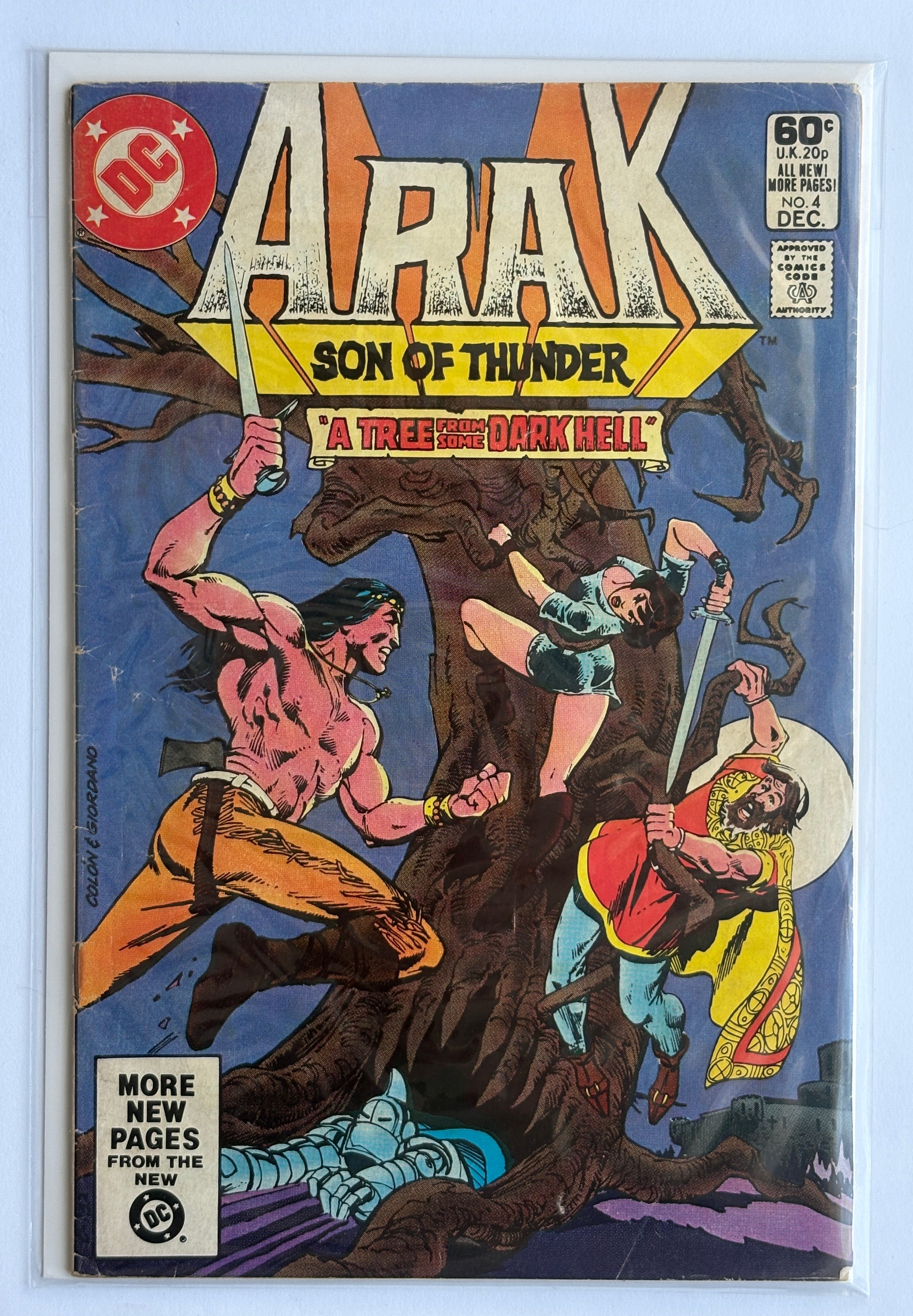 Arak / Son of Thunder #4 - DC Comics December 1981 GD/VG 3.0