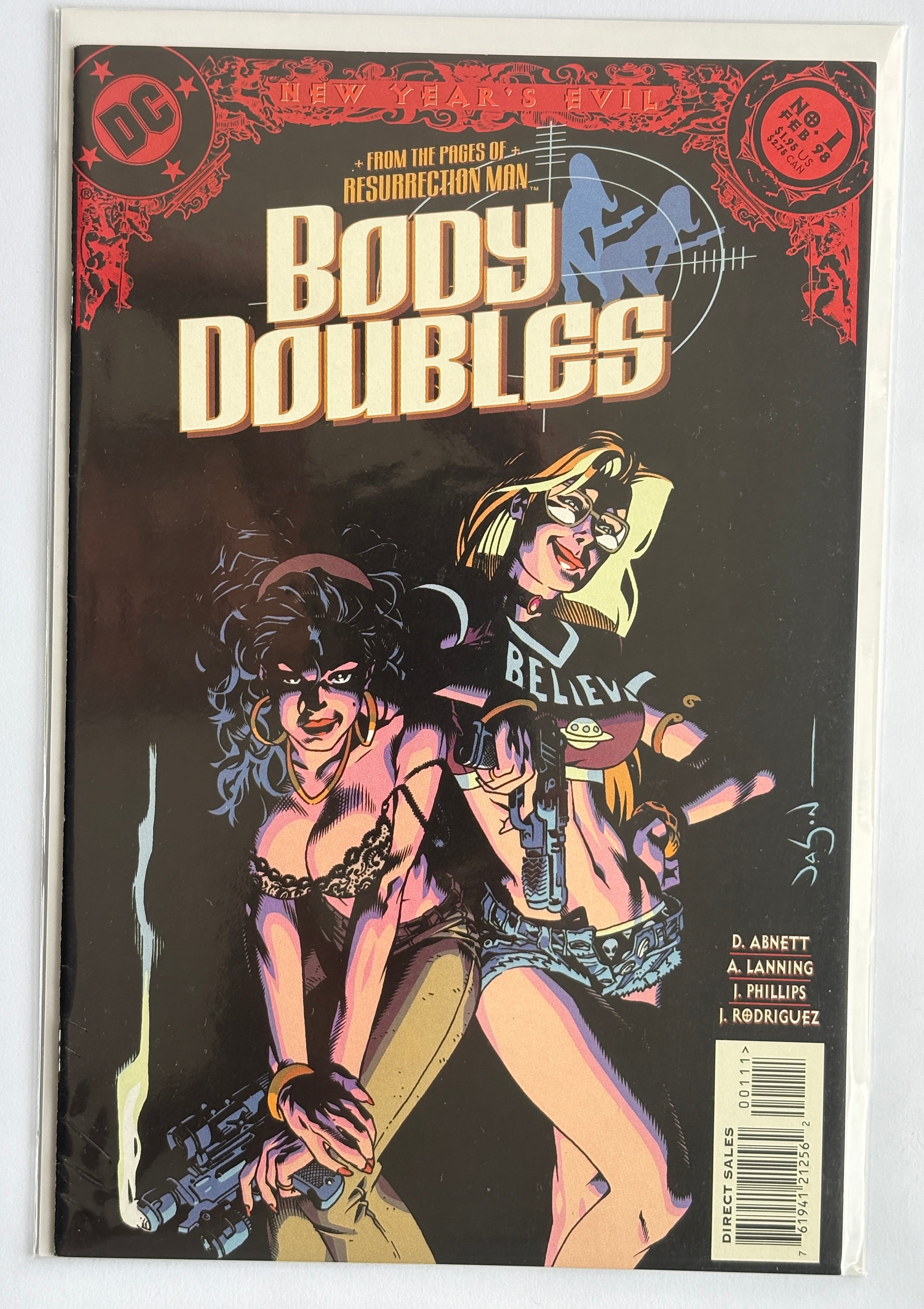 Body Doubles (Villains) #1 - 1st Printing DC Comics February 1998 VF 8.0