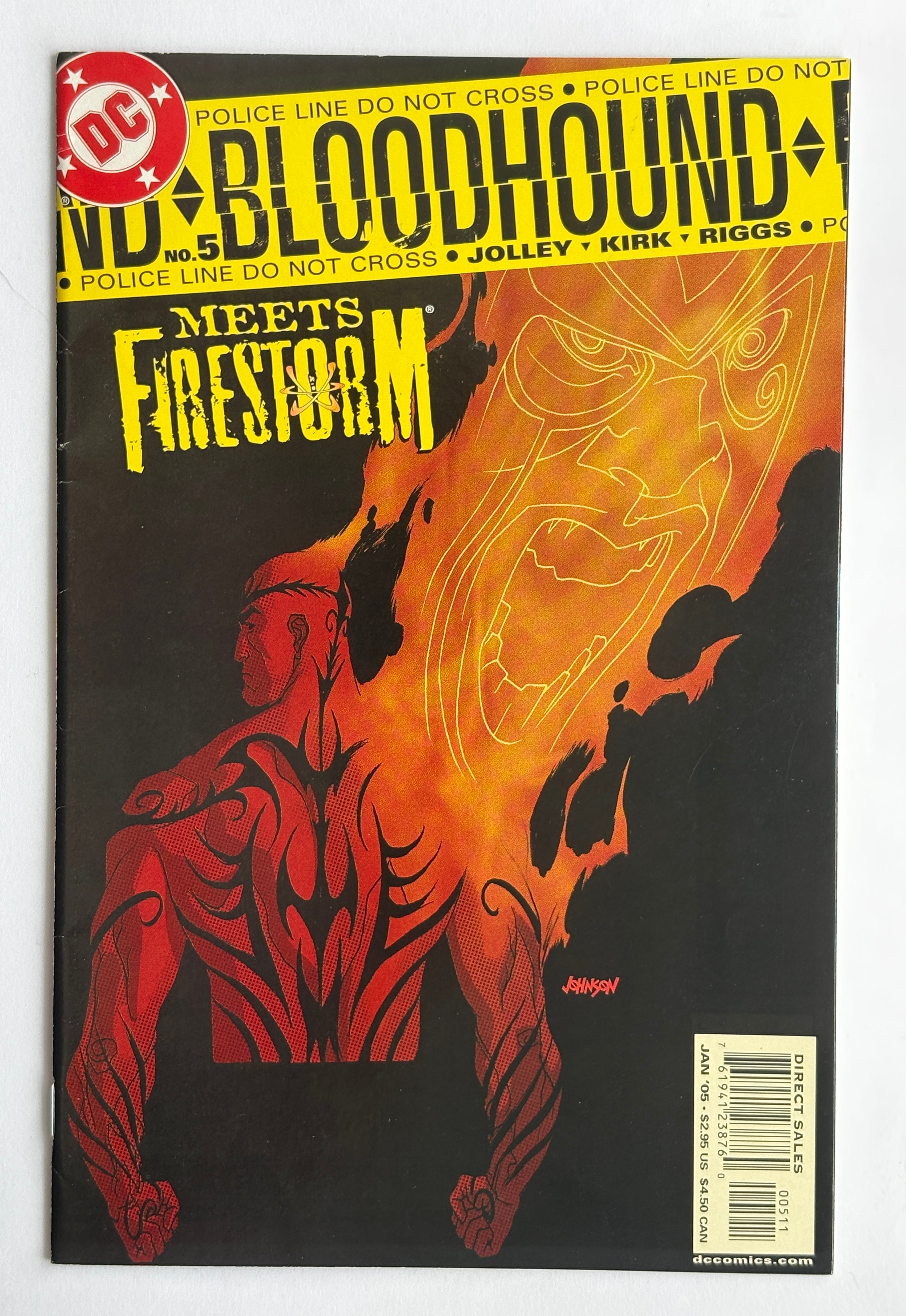 Bloodhound #5 - 1st Printing DC Comics January 2005 VF- 7.5