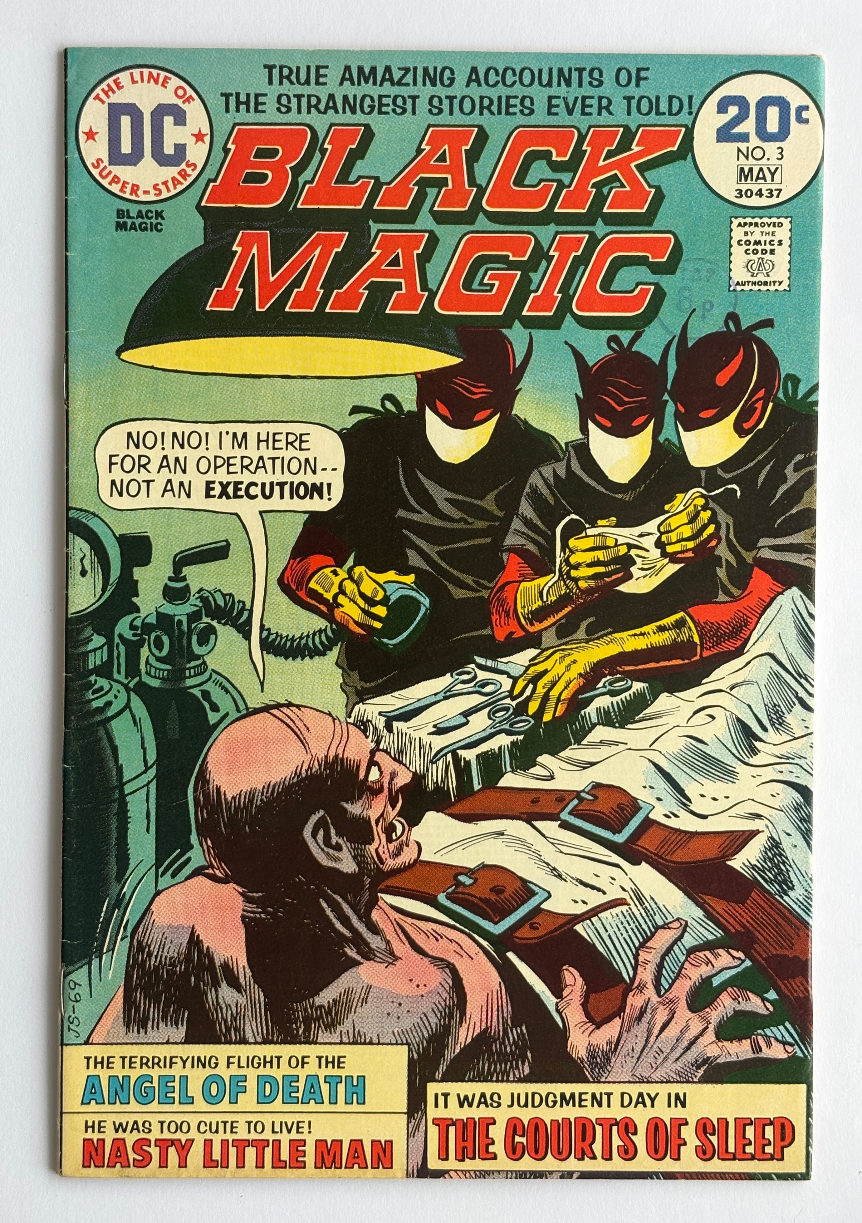 BLACK MAGIC Vol: 2 #3 - Nasty Little Man - Kirby - DC Comic May 1974 F/VF 7.0