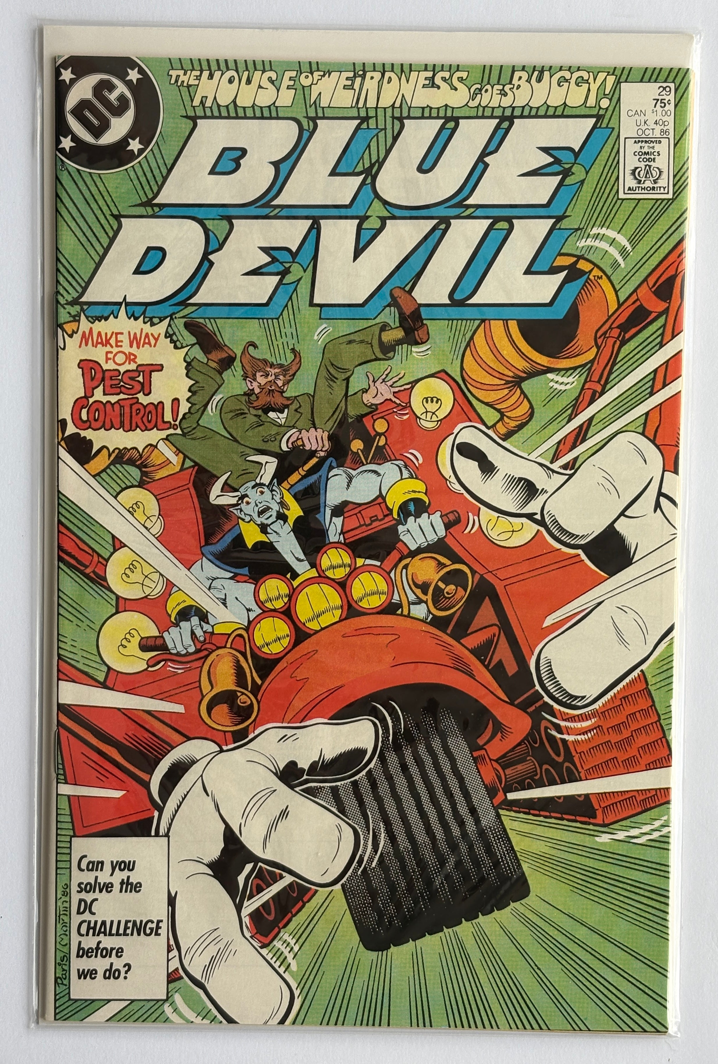 Blue Devil #29 -  1st Issue DC Comics October 1986 VF+ 8.5