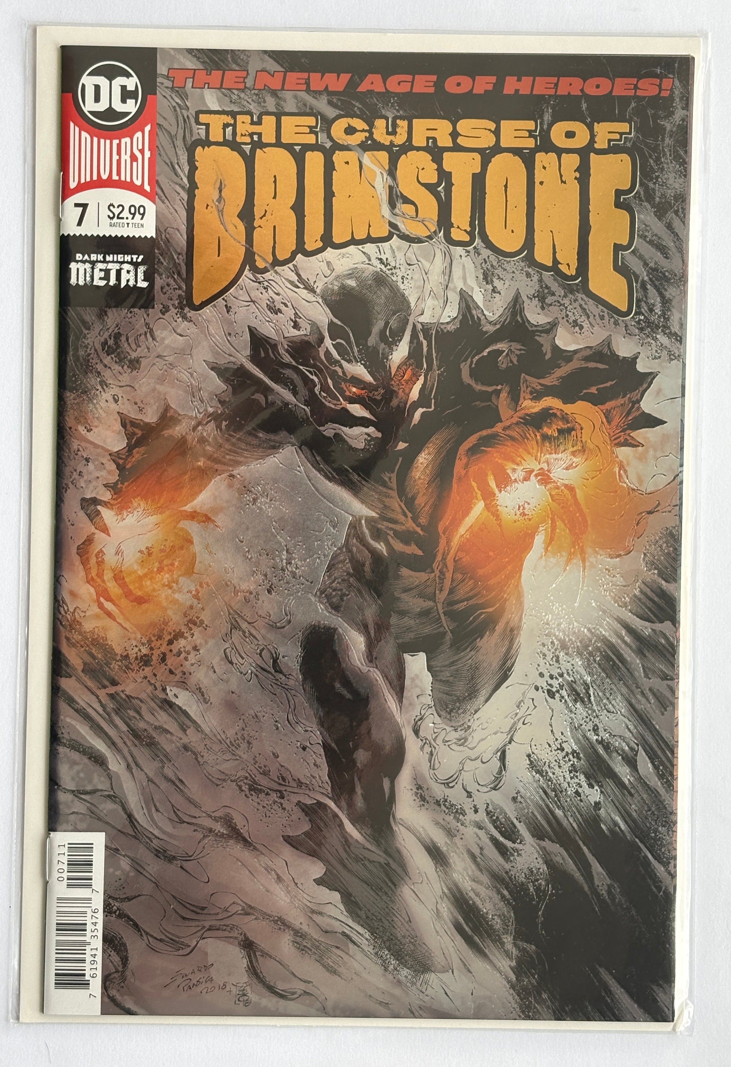 The Curse of Brimstone #7 - 1st Printing DC Comics December 2018 VF+ 8.5