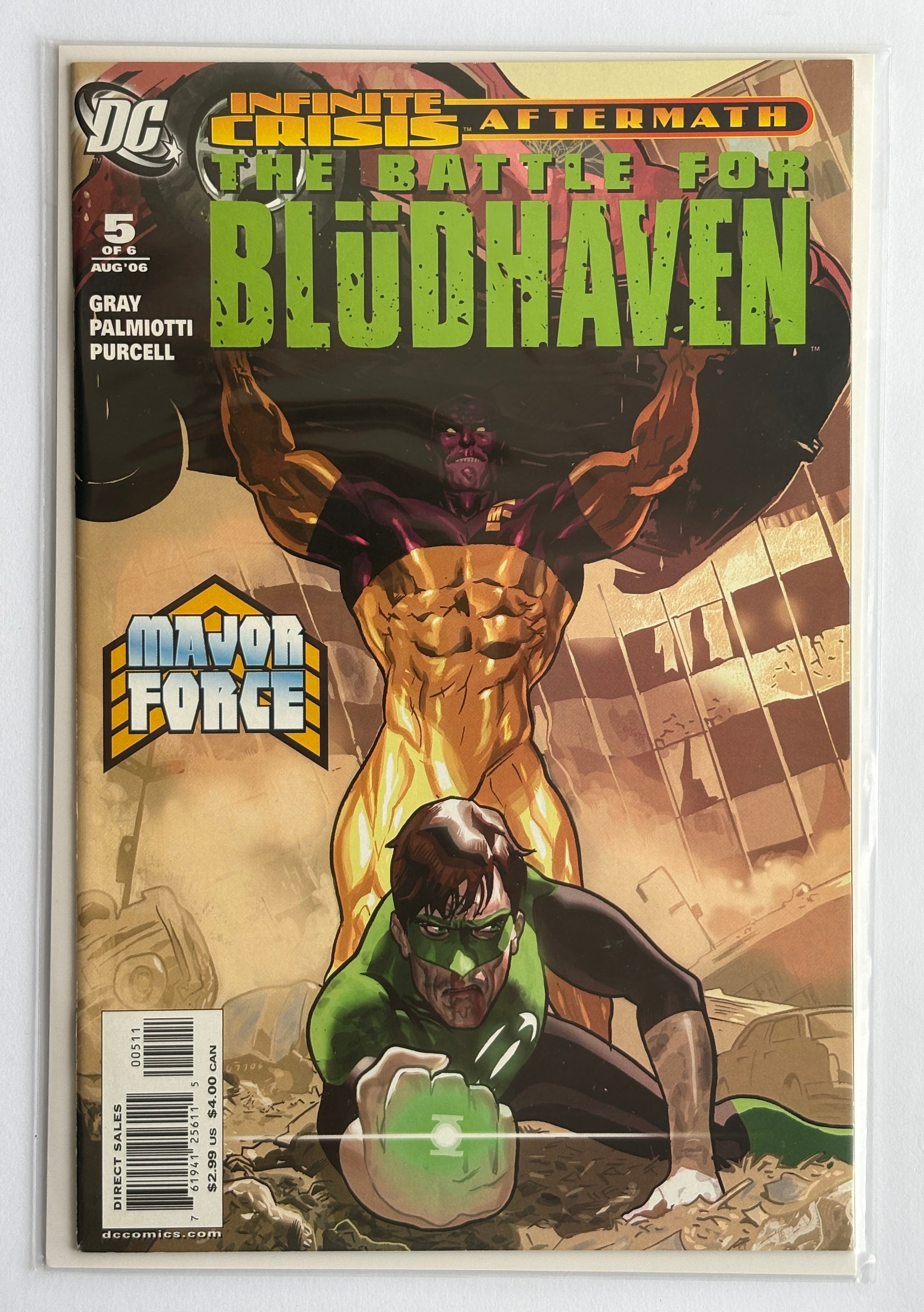 Infinite Crisis Aftermath: The Battle for Bludhaven #5 - DC August 2006 VF- 7.5