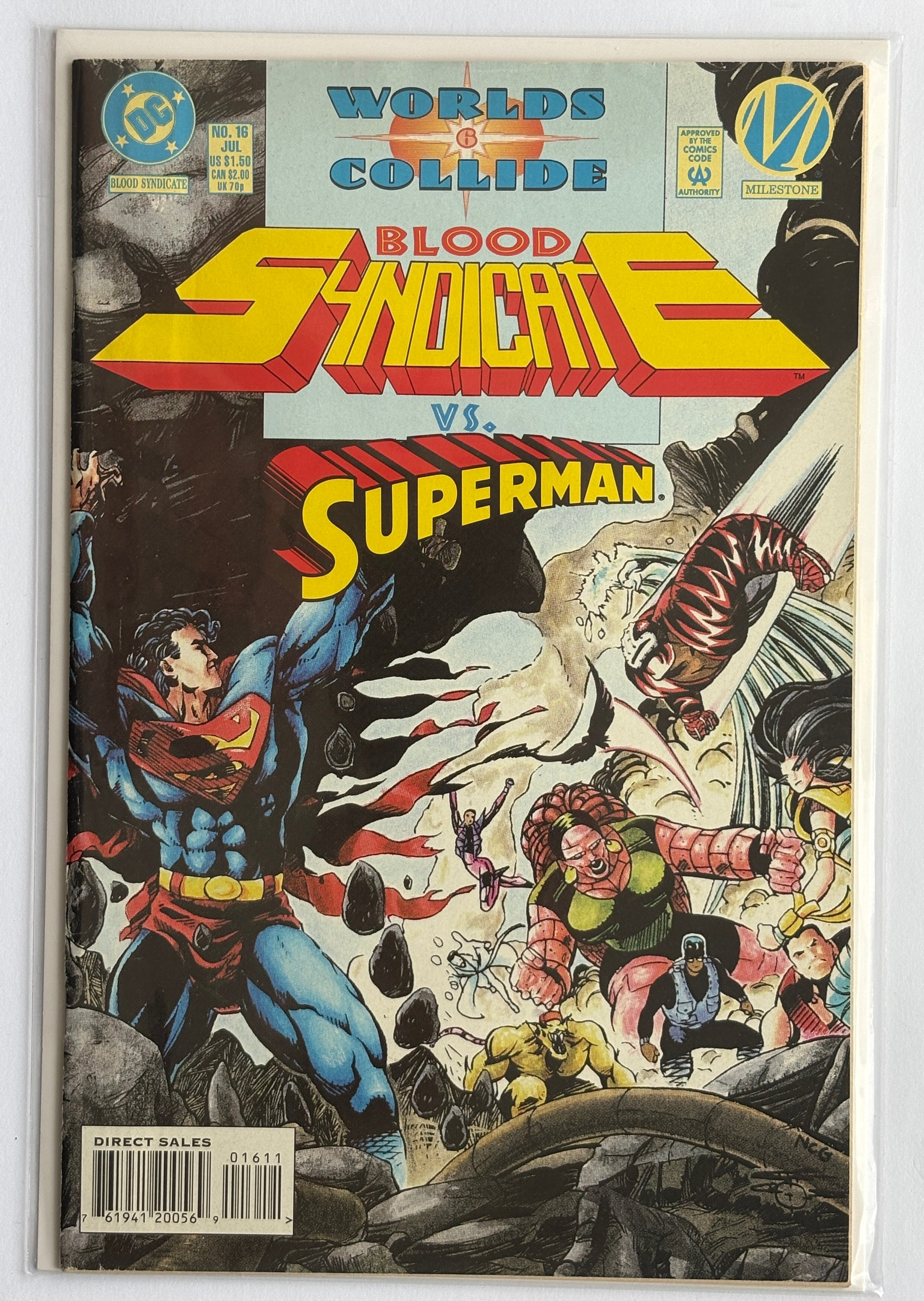 Blood Syndicate #16 - DC Comics July 1994 VG/FN 5.0