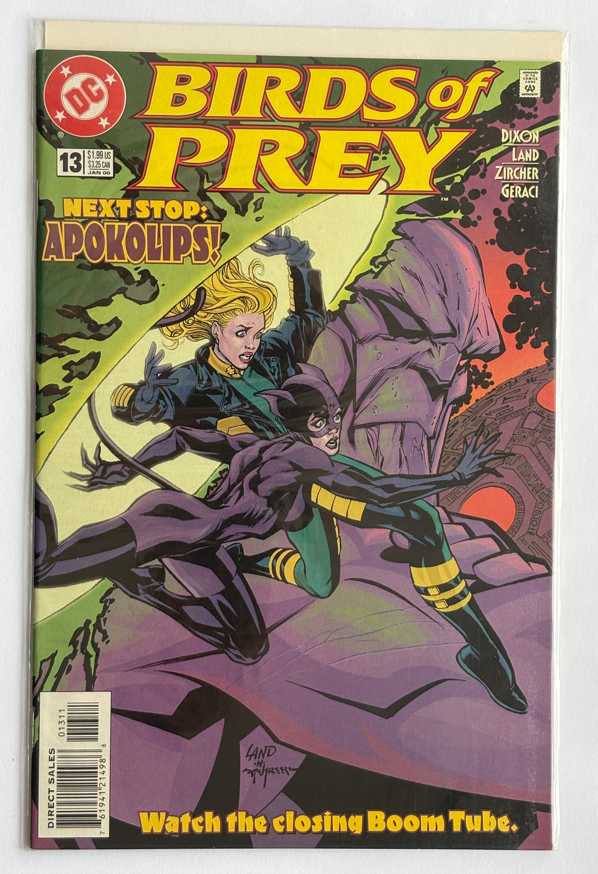 Birds of Prey #13 - 1st Printing DC Comics January 2000 VF 8.0