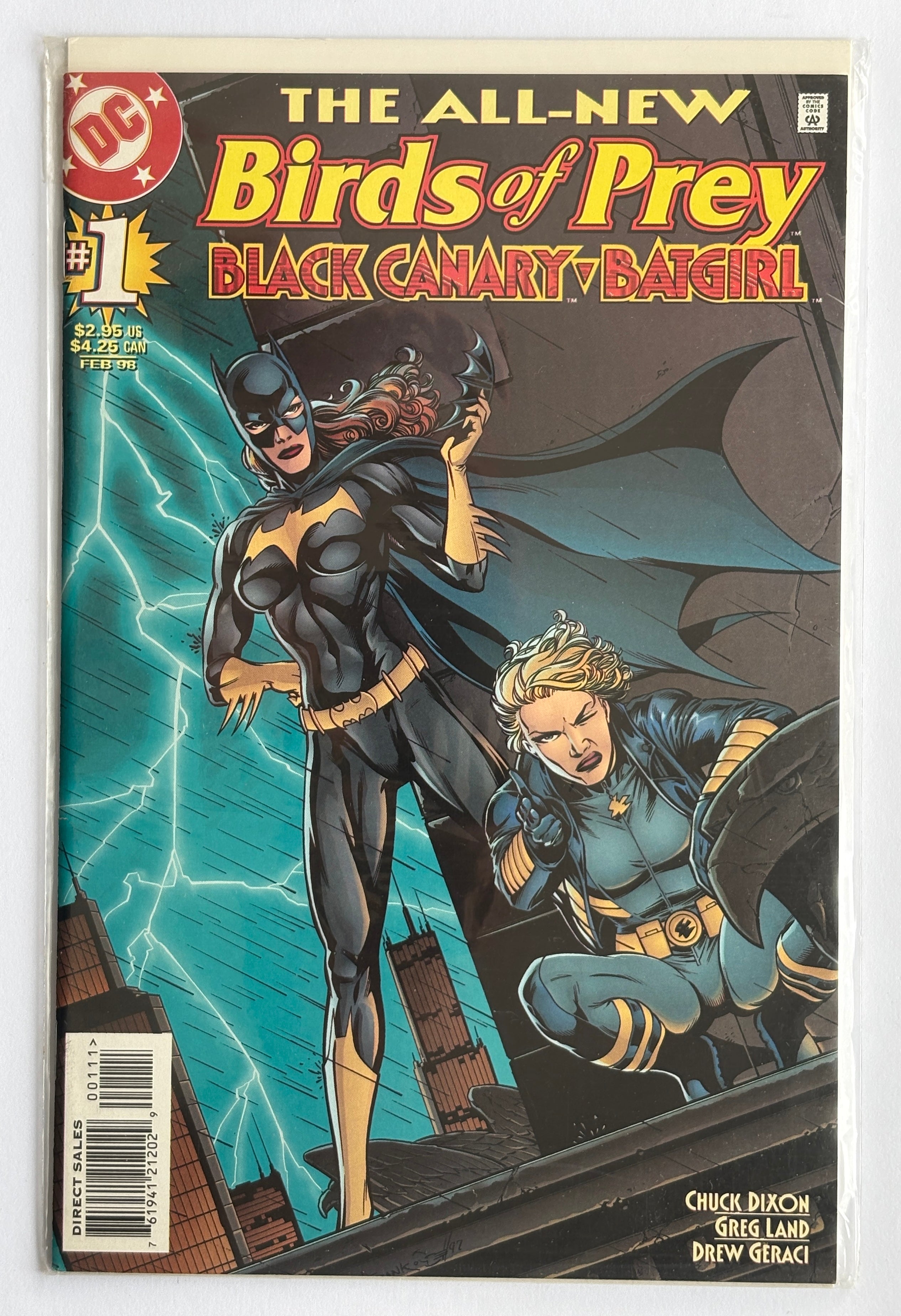 Birds of Prey: Batgirl #1 - 1st Printing DC Comics February 1998 VF/NM 9.0