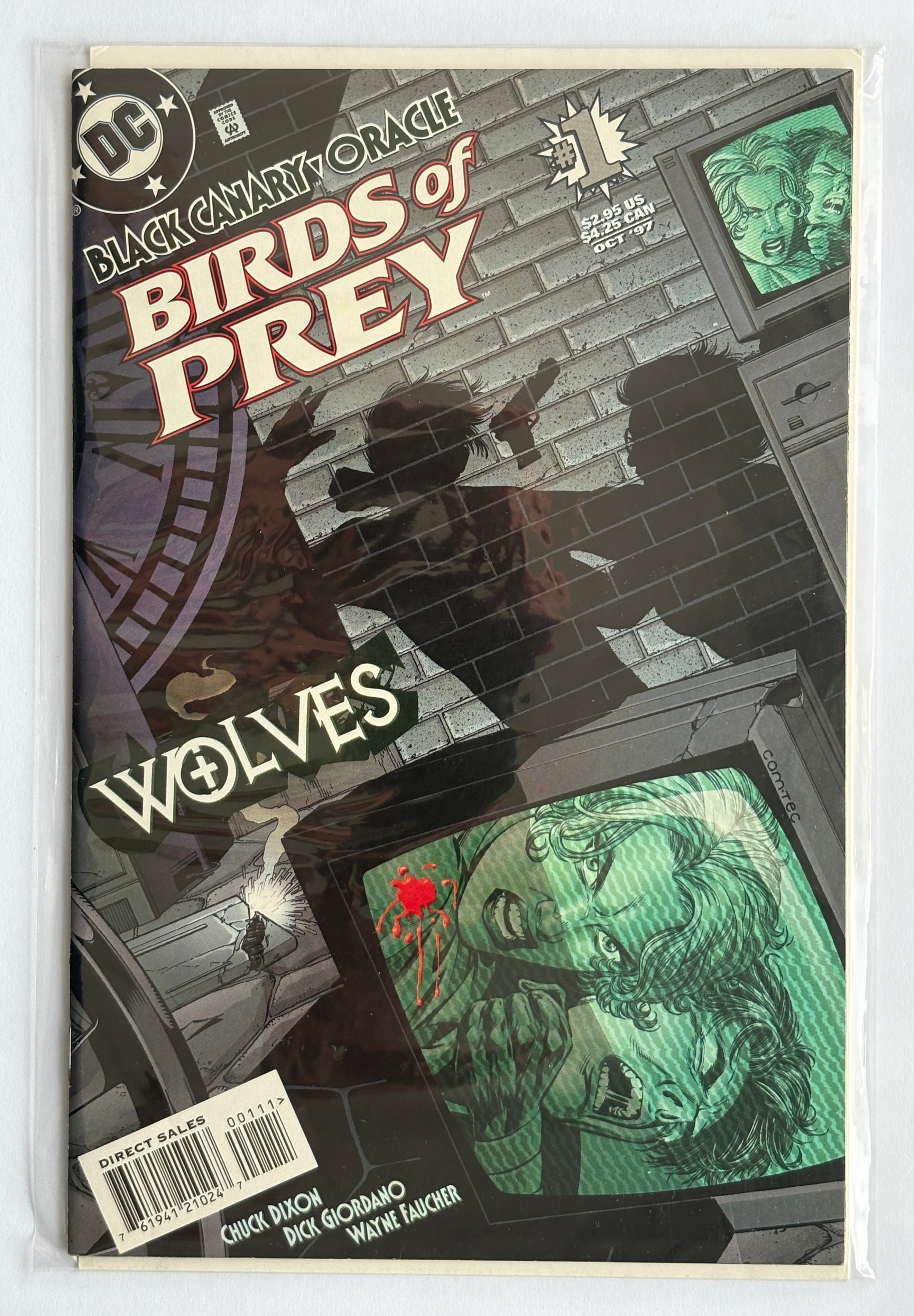 Birds of Prey: Wolves #1 - 1st Printing DC Comics October 1997 VF- 7.5