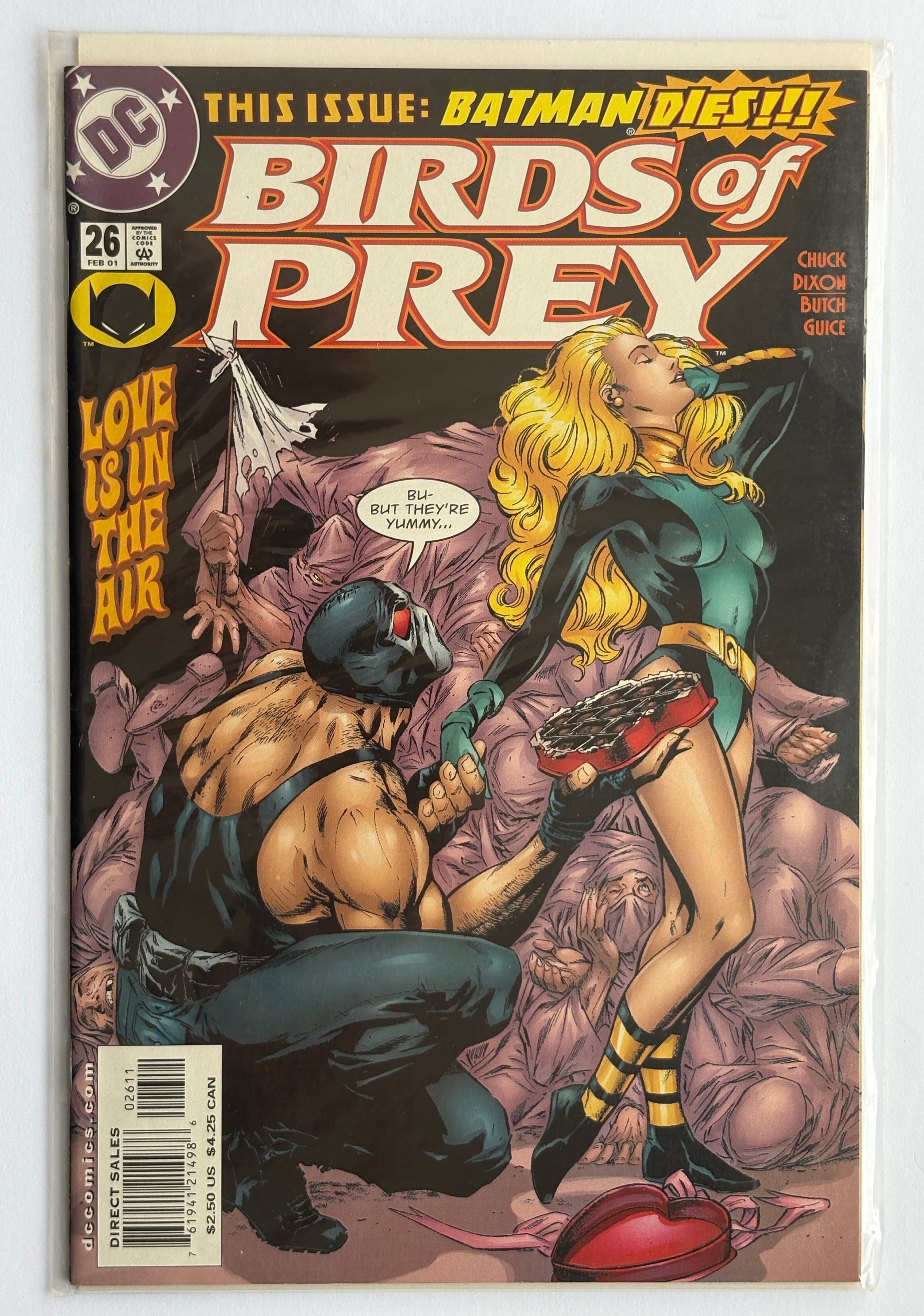 Birds of Prey #26 - 1st Printing DC Comics February 2001 VF 8.0
