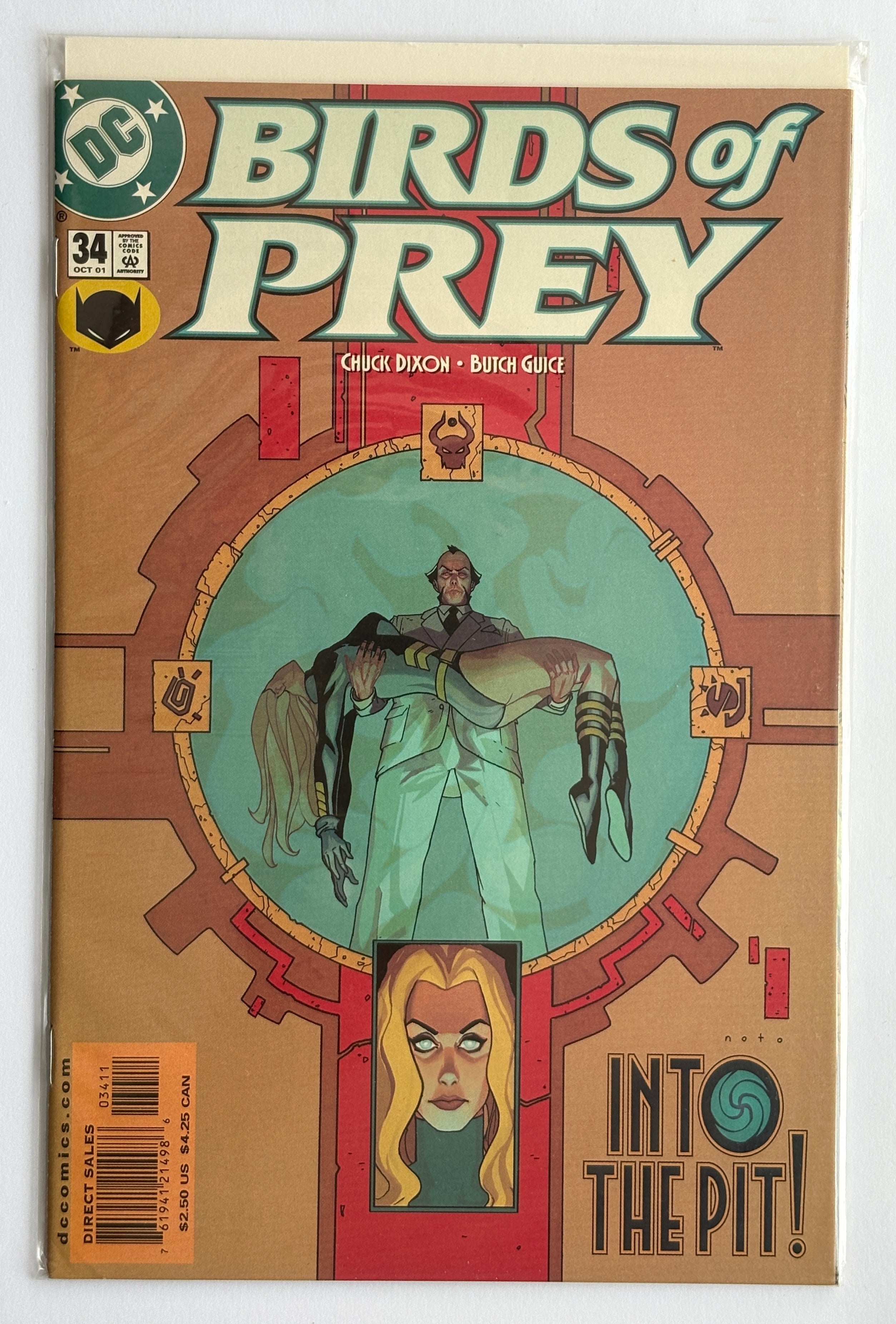 Birds of Prey #34 - 1st Printing DC Comics October 2001 VF+ 8.5
