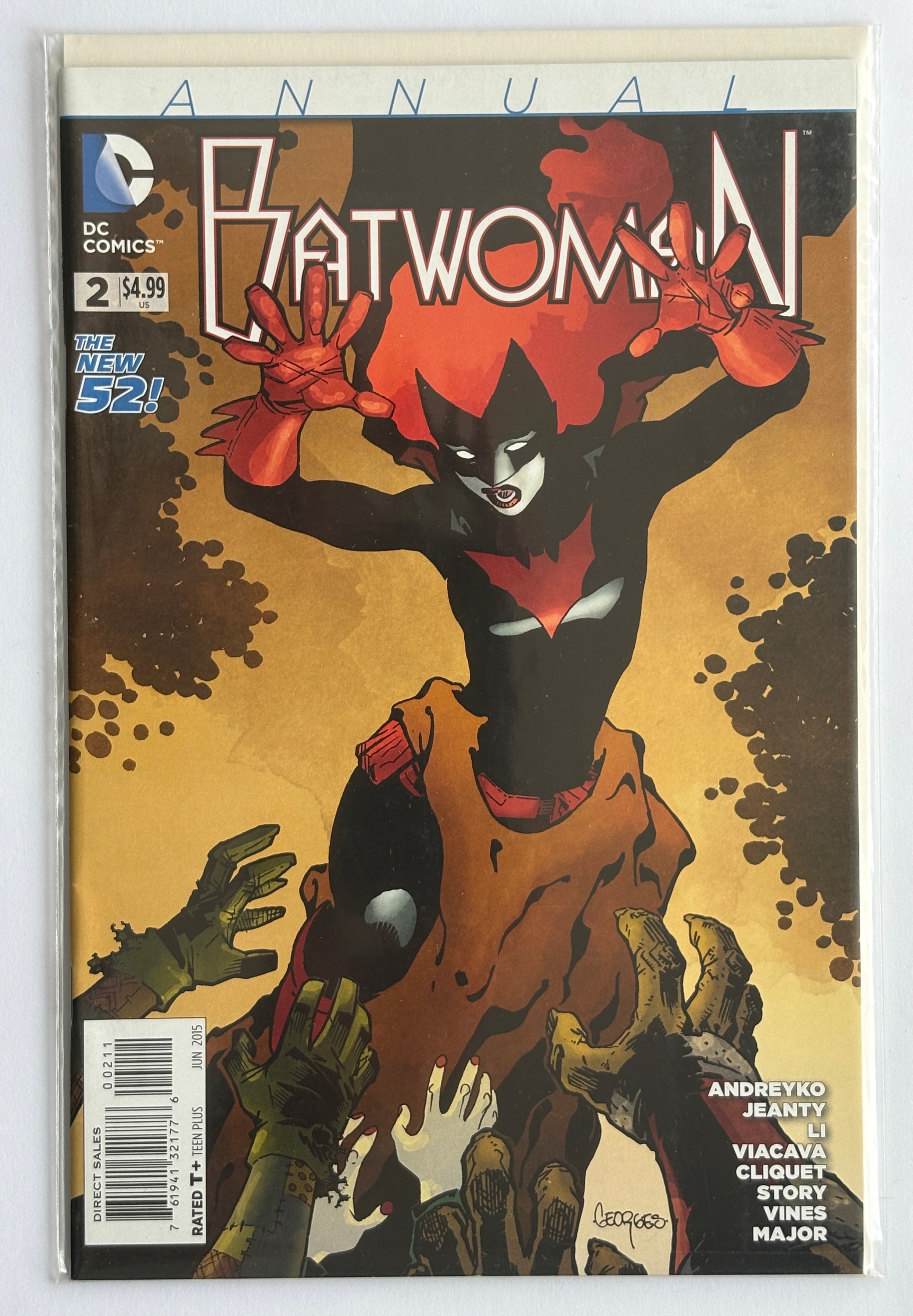 Batwoman Annual #2 - The New 52 - 1st Printing - DC Comics June 2015 VF 8.0