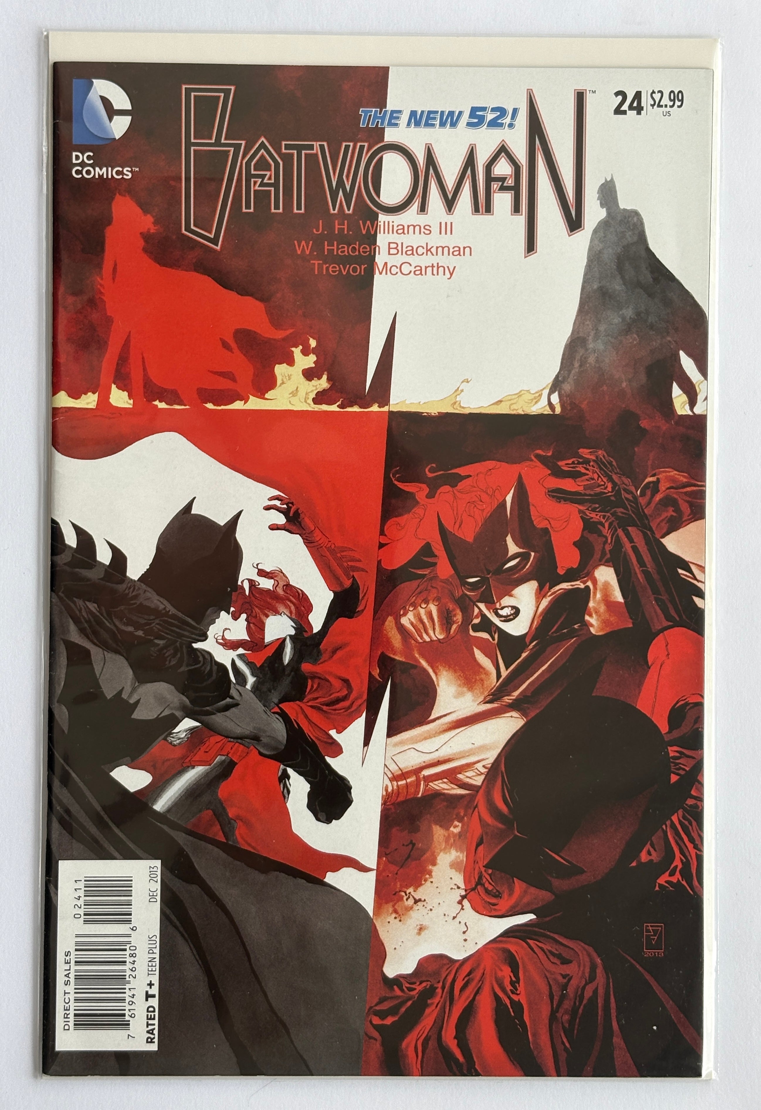 Batwoman #24 - The New 52 - 1st Printing - DC Comics December 2013 VF- 7.5