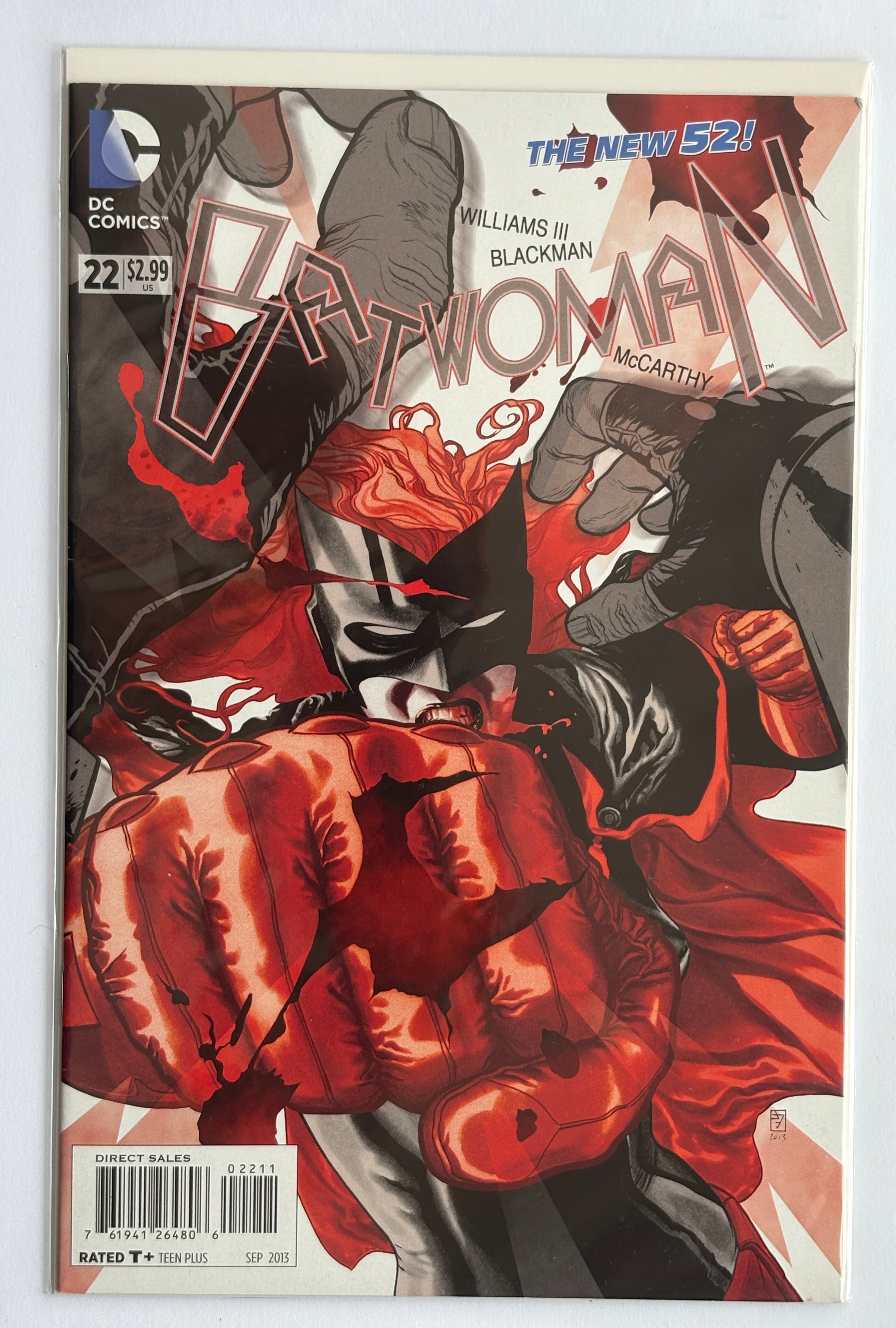 Batwoman #22 - The New 52 - 1st Printing - DC Comics September 2013 VF- 7.5