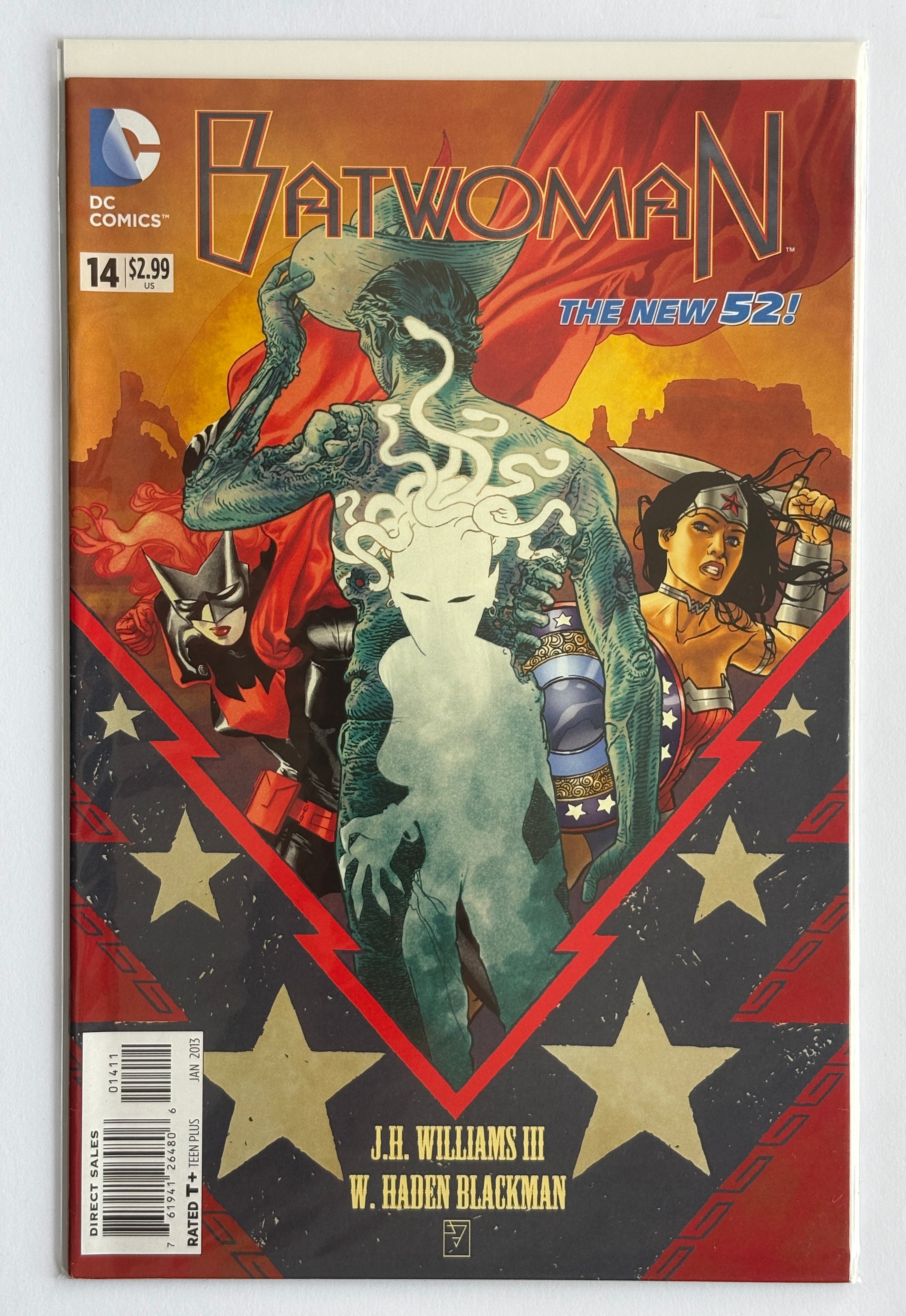 Batwoman #14 - The New 52 - 1st Printing - DC Comics January 2013 VF 8.0