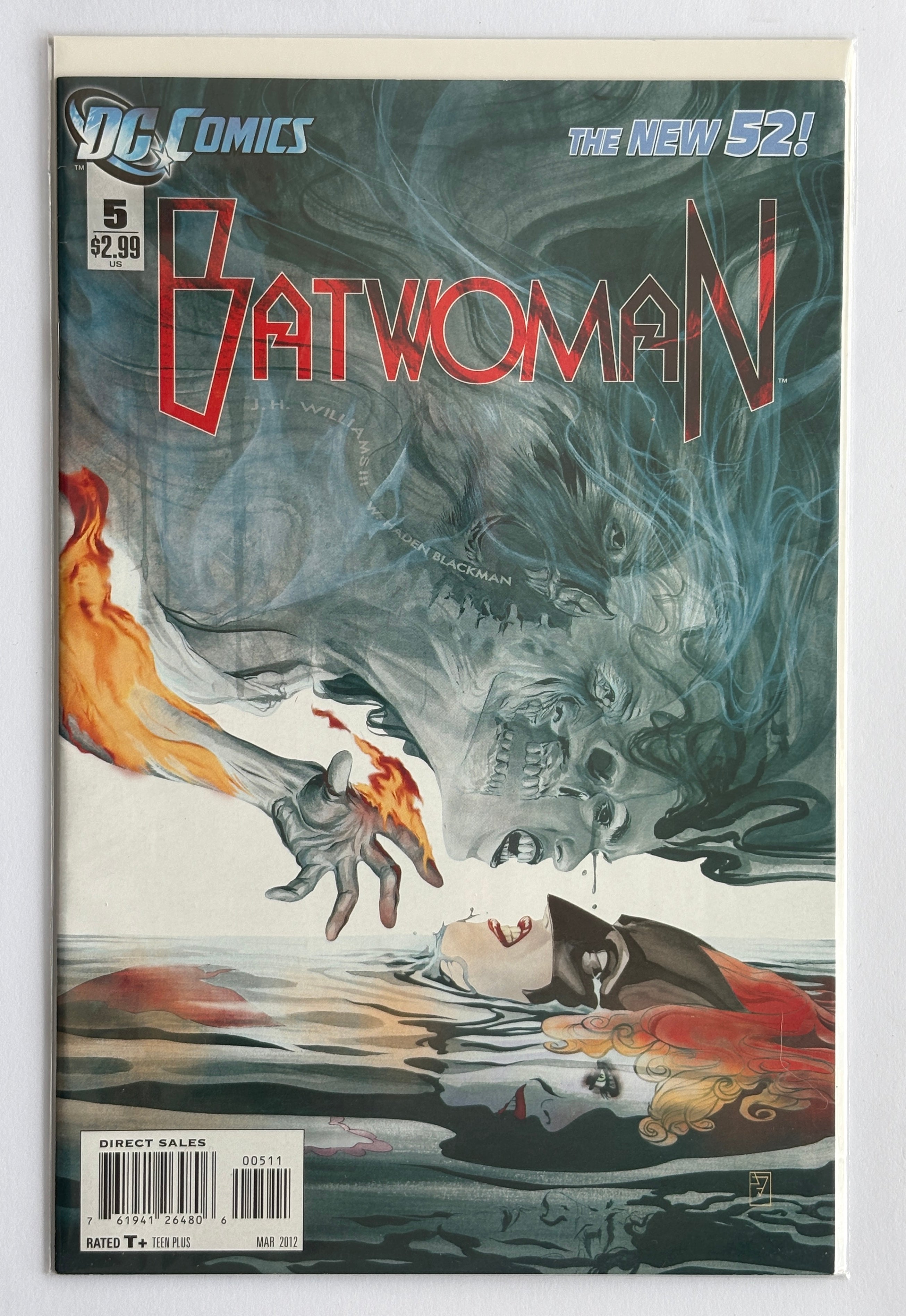 Batwoman #5 - The New 52 - 1st Printing - DC Comics March 2012 VF- 7.5
