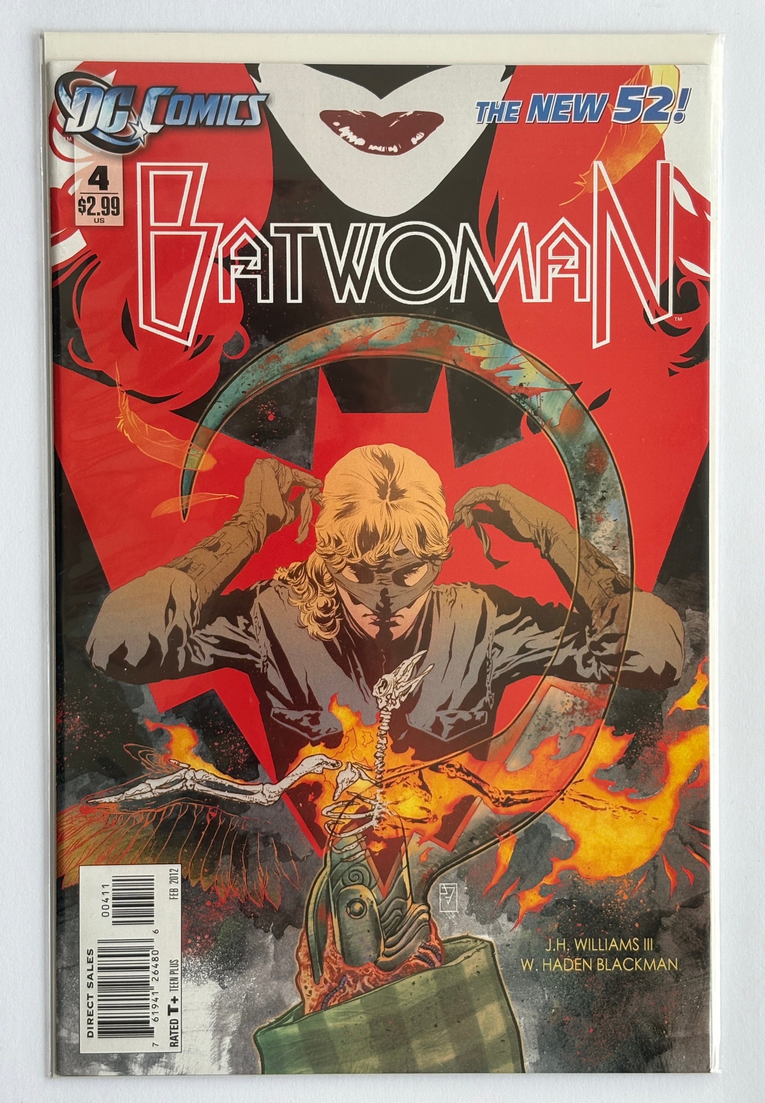Batwoman #4 - The New 52 - 1st Printing - DC Comics February 2012 VF- 7.5