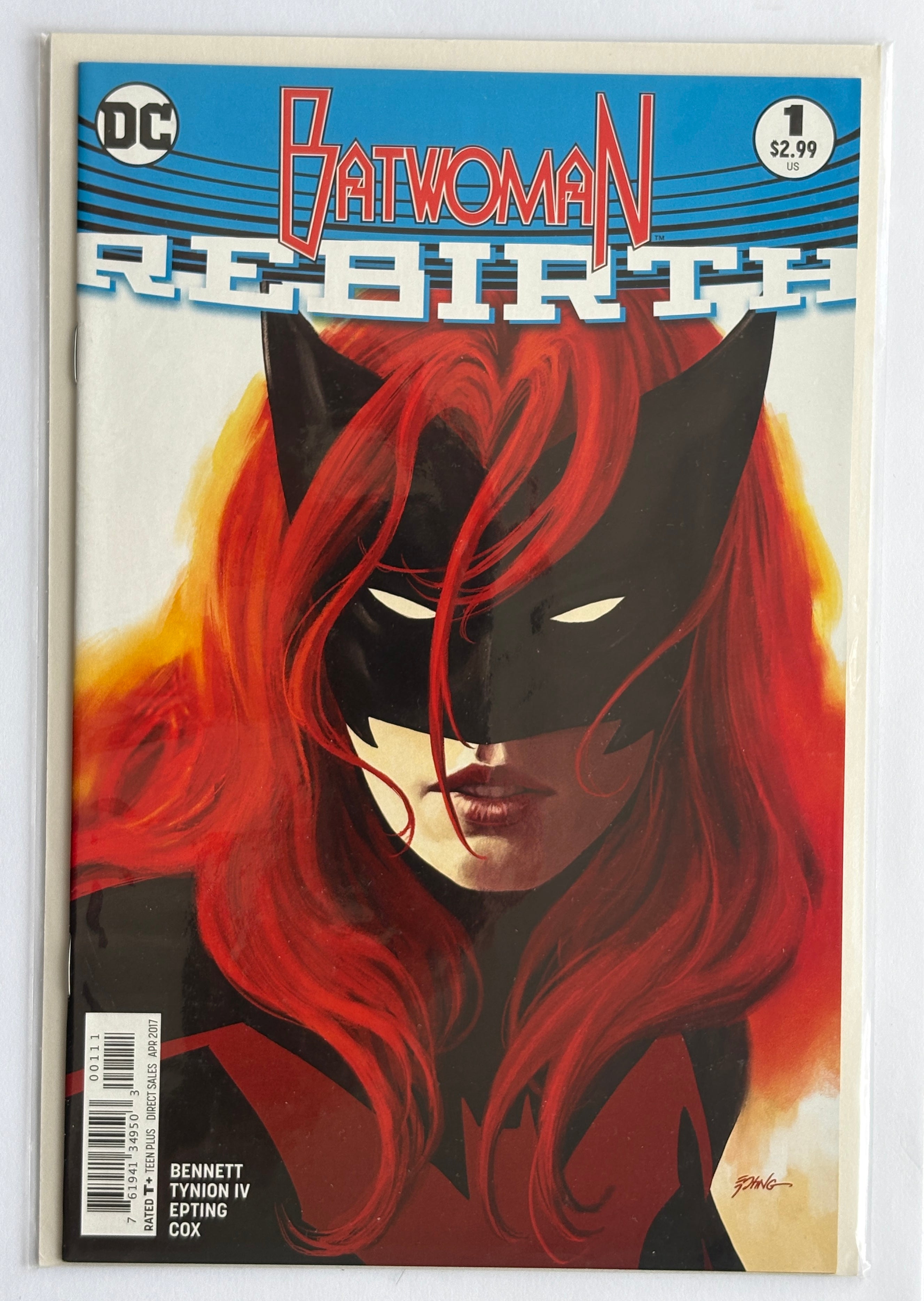 Batwoman #1 - Rebirth - 1st Printing - DC Comics April 2017 VF/NM 9.0