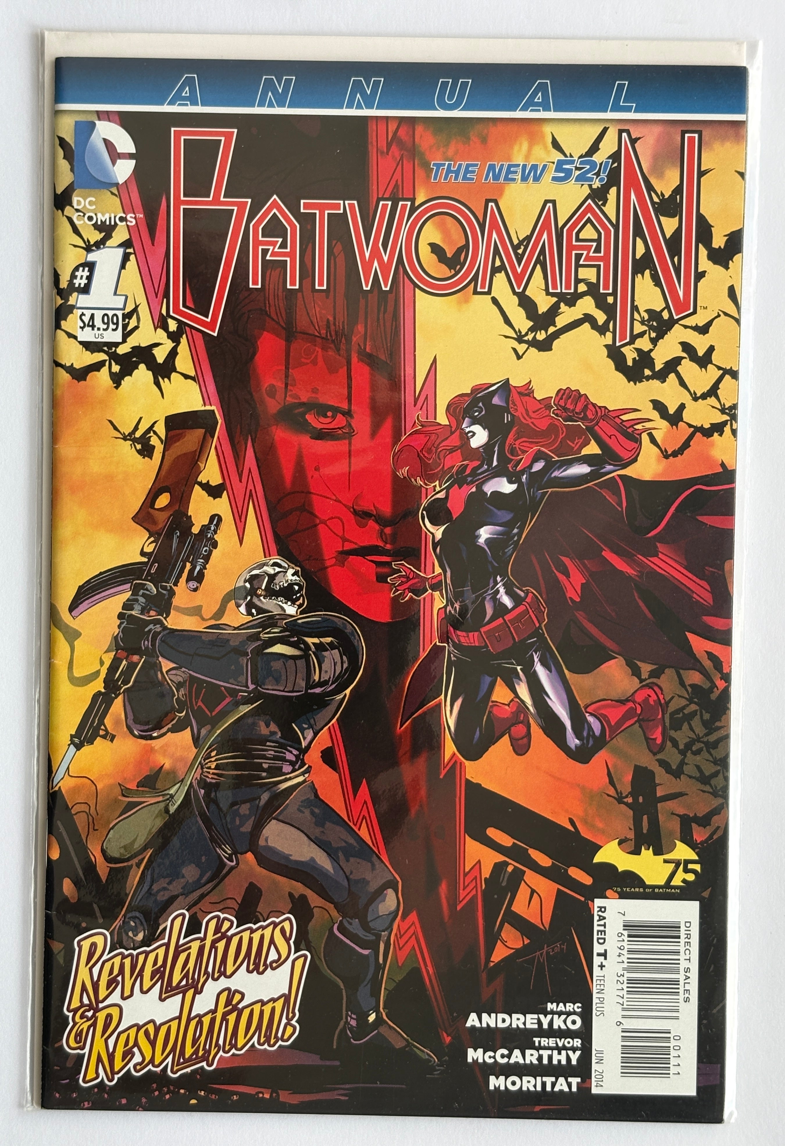 Batwoman Annual #1 - The New 52 - 1st Printing - DC Comics June 2014 F/VF 7.0