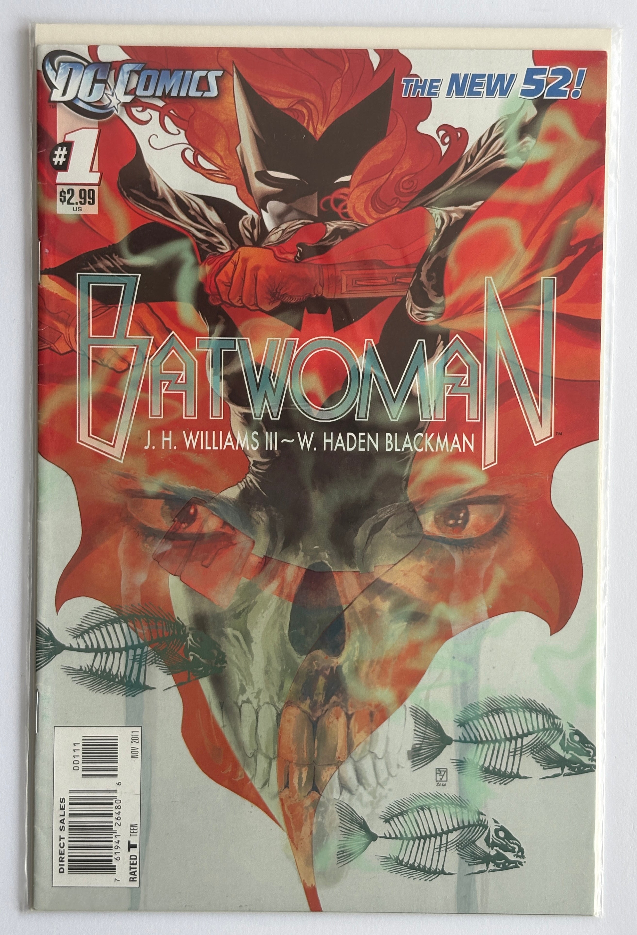 Batwoman #1 - The New 52 - 1st Printing - DC Comics November 2011 FN+ 6.5