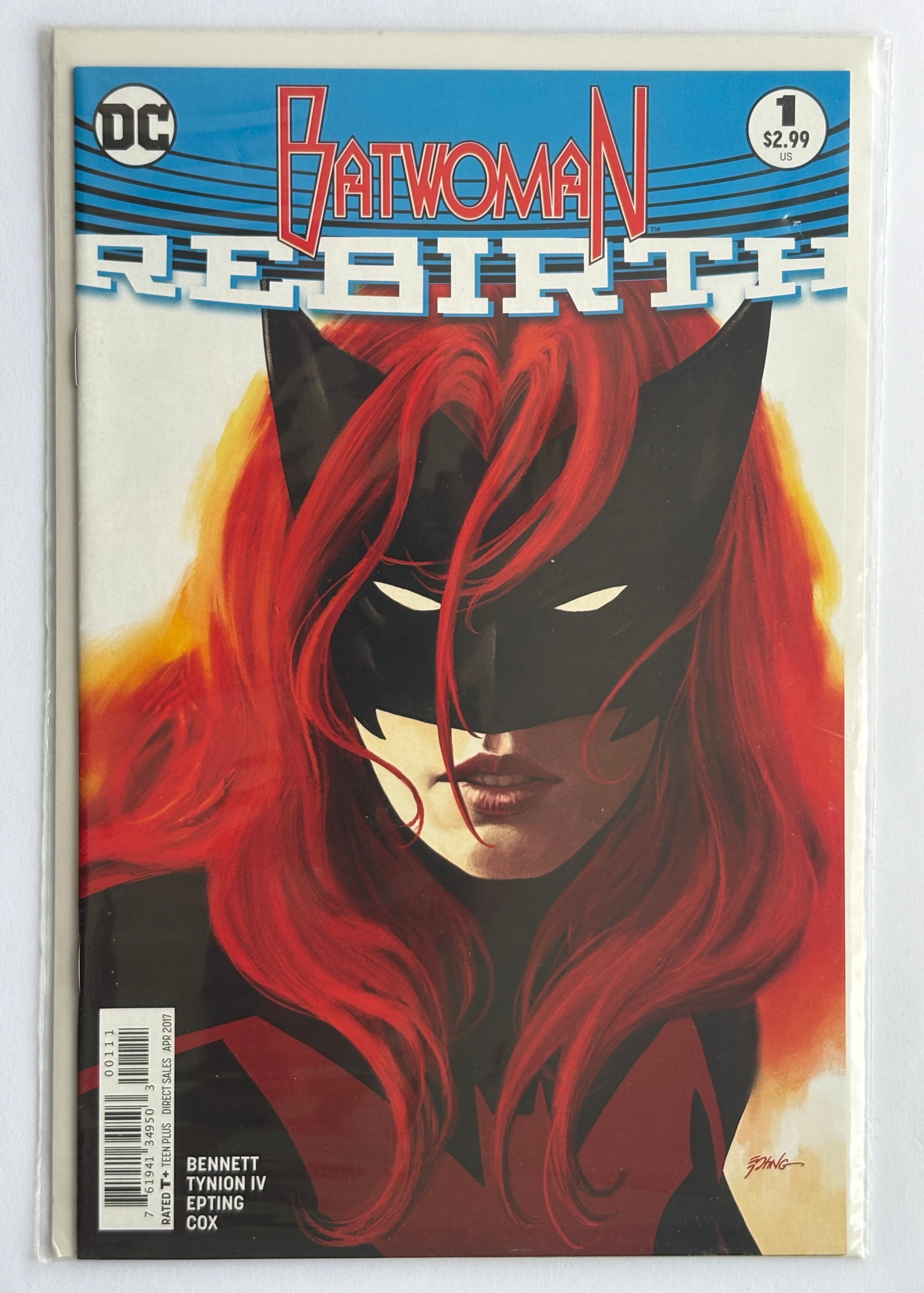 Batwoman #1 - Rebirth - 1st Printing - DC Comics April 2017 VF 8.0