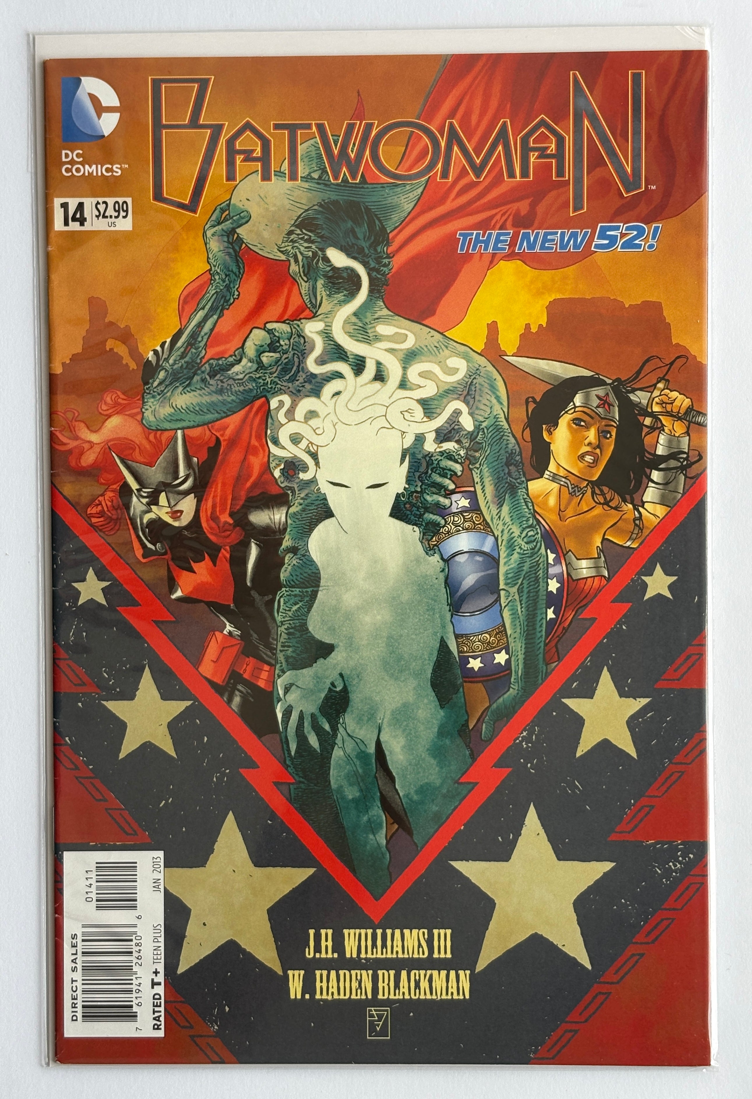 Batwoman #14 - The New 52 - 1st Printing - DC Comics January 2013 FN 6.0