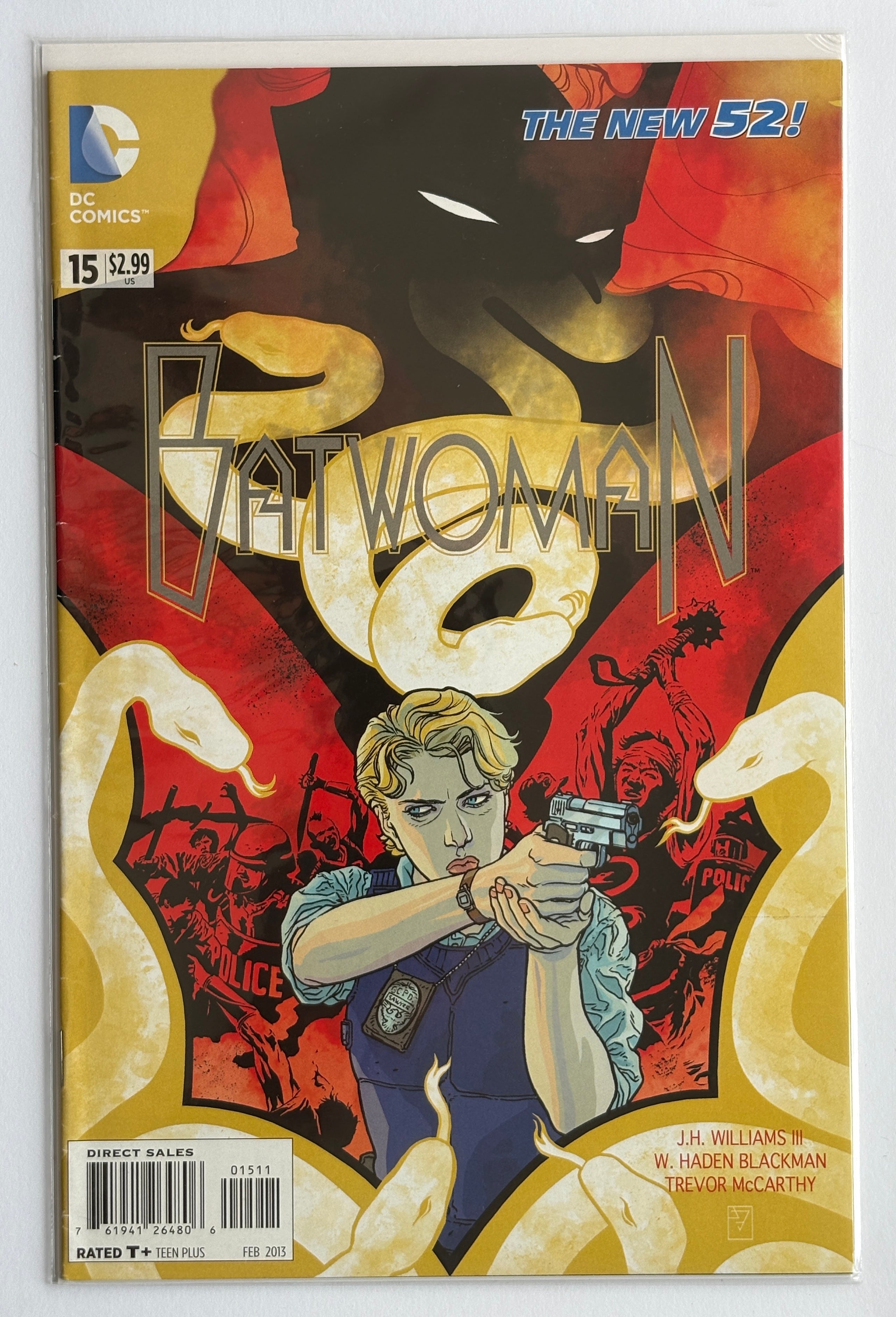 Batwoman #15 - The New 52 - 1st Printing - DC Comics February 2013 FN 6.0
