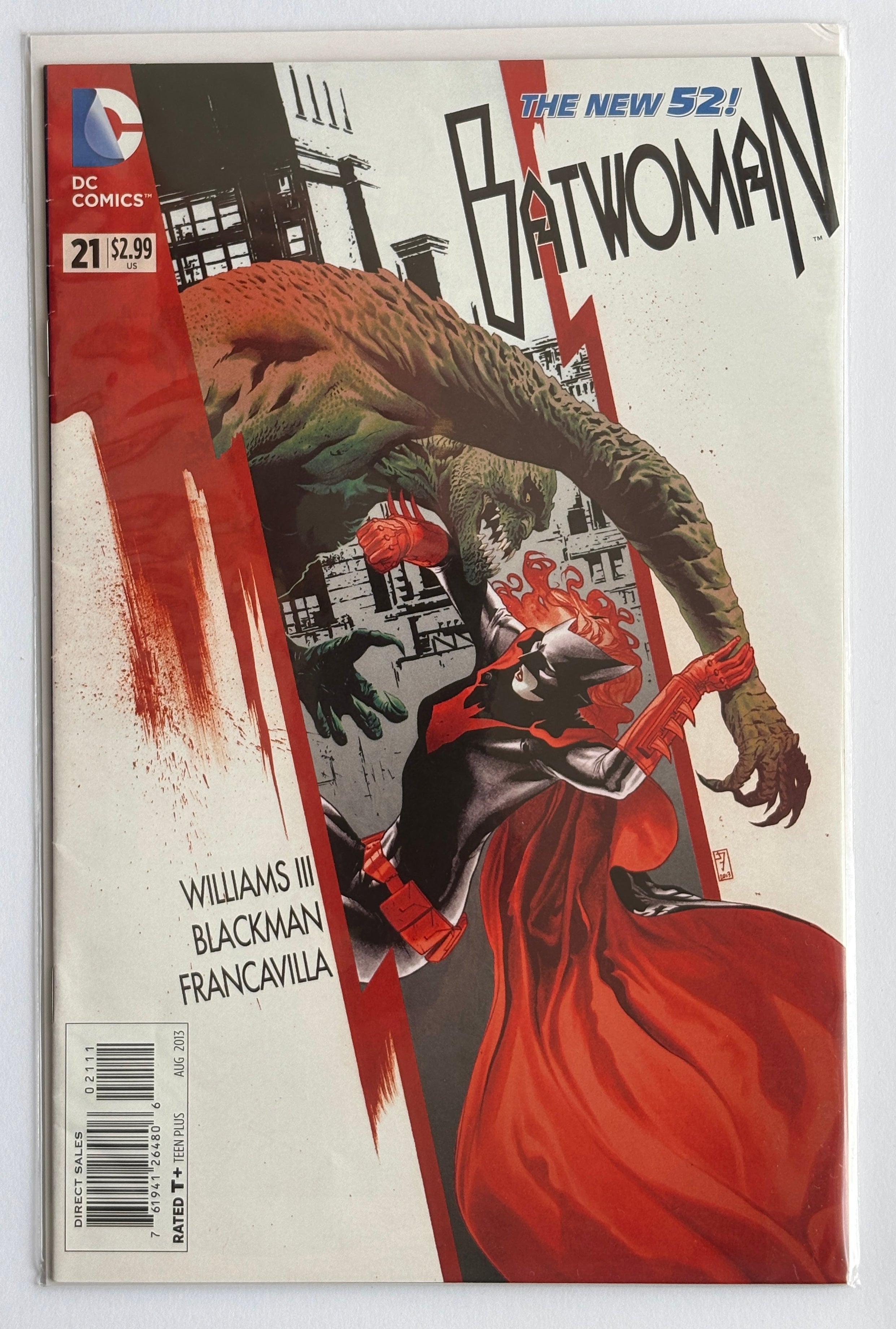 Batwoman #21 - The New 52 - 1st Printing - DC Comics August 2013 FN+ 6.5