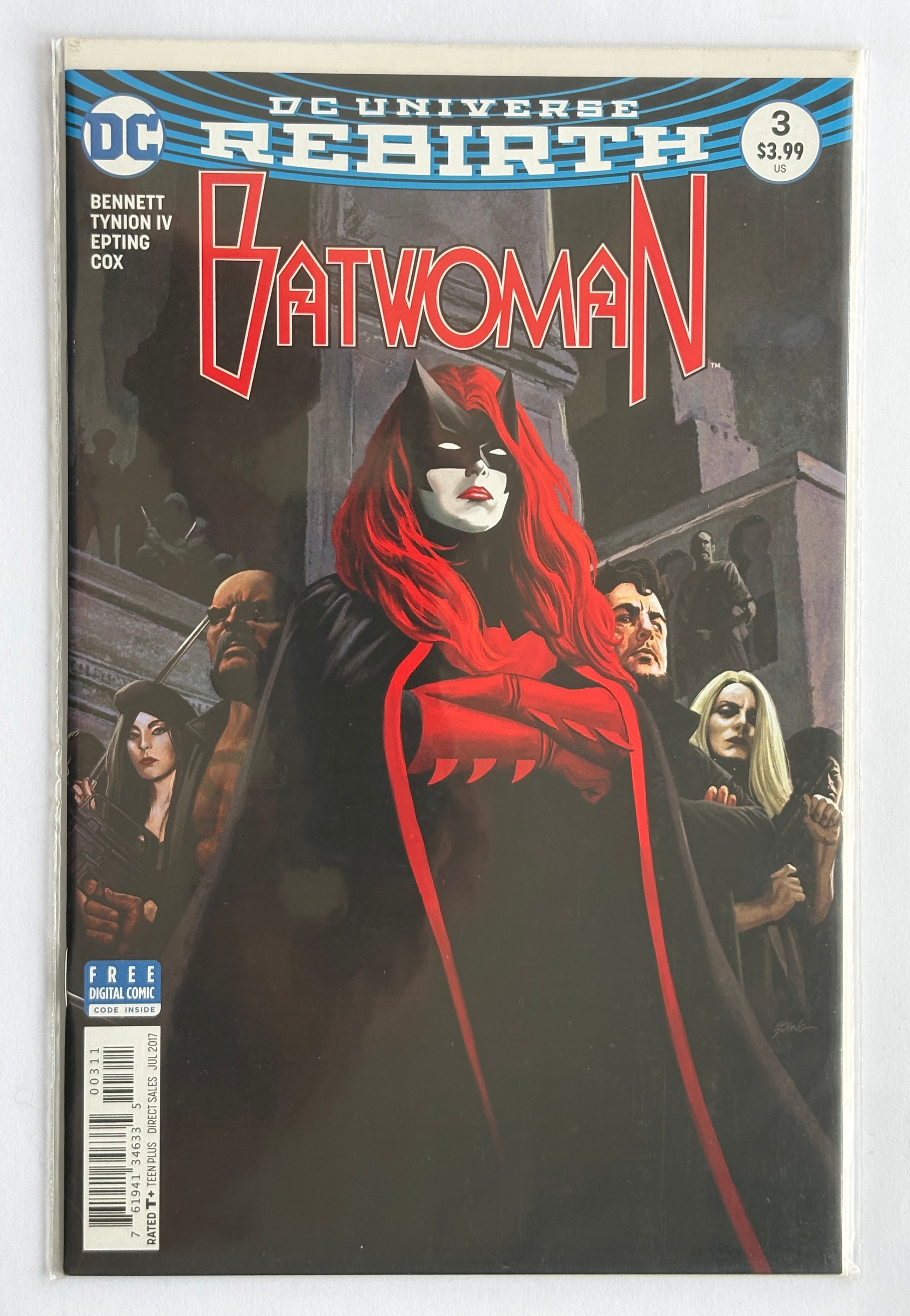 Batwoman #3 - DC Universe Rebirth - 1st Printing DC Comics July 2017 VF/NM 9.0