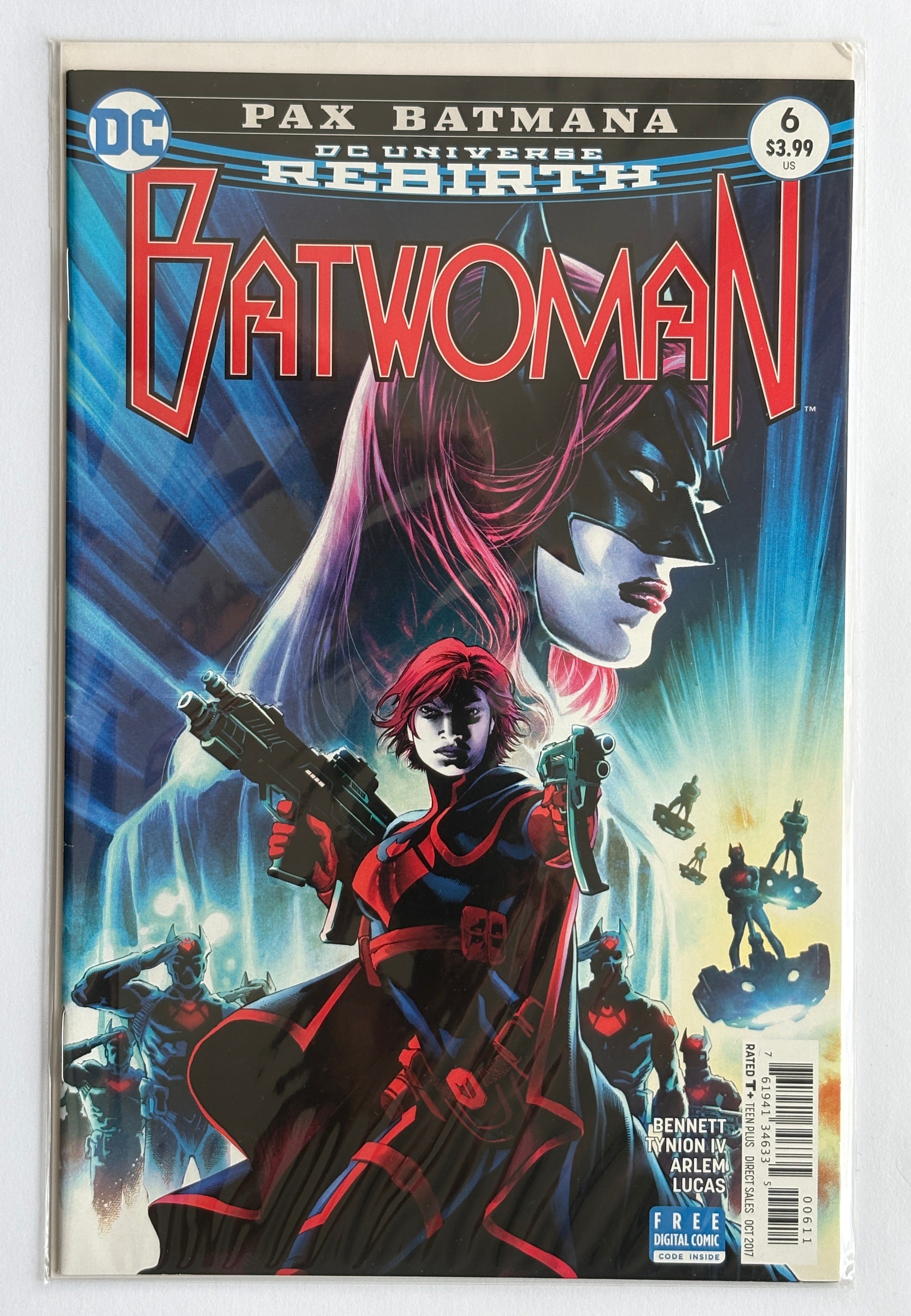 Batwoman #6 - DC Universe Rebirth  1st Printing DC Comics October 2017 VF 8.0